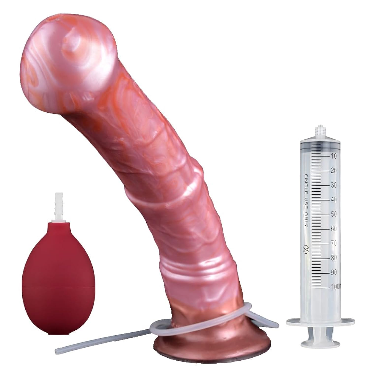 Multi Color Silicone Soft Big Long Horse Dildo Squirting Dildo Anal