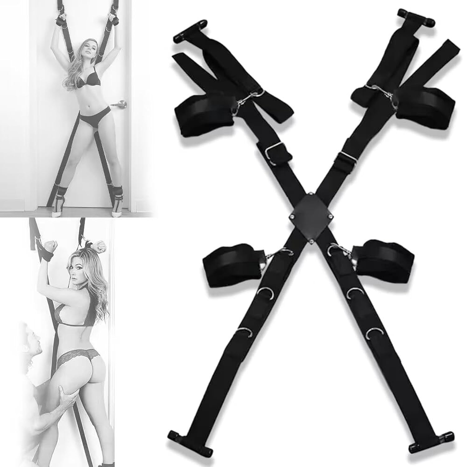 Sex Straps Door Swing - Adjustable Spreader Straps