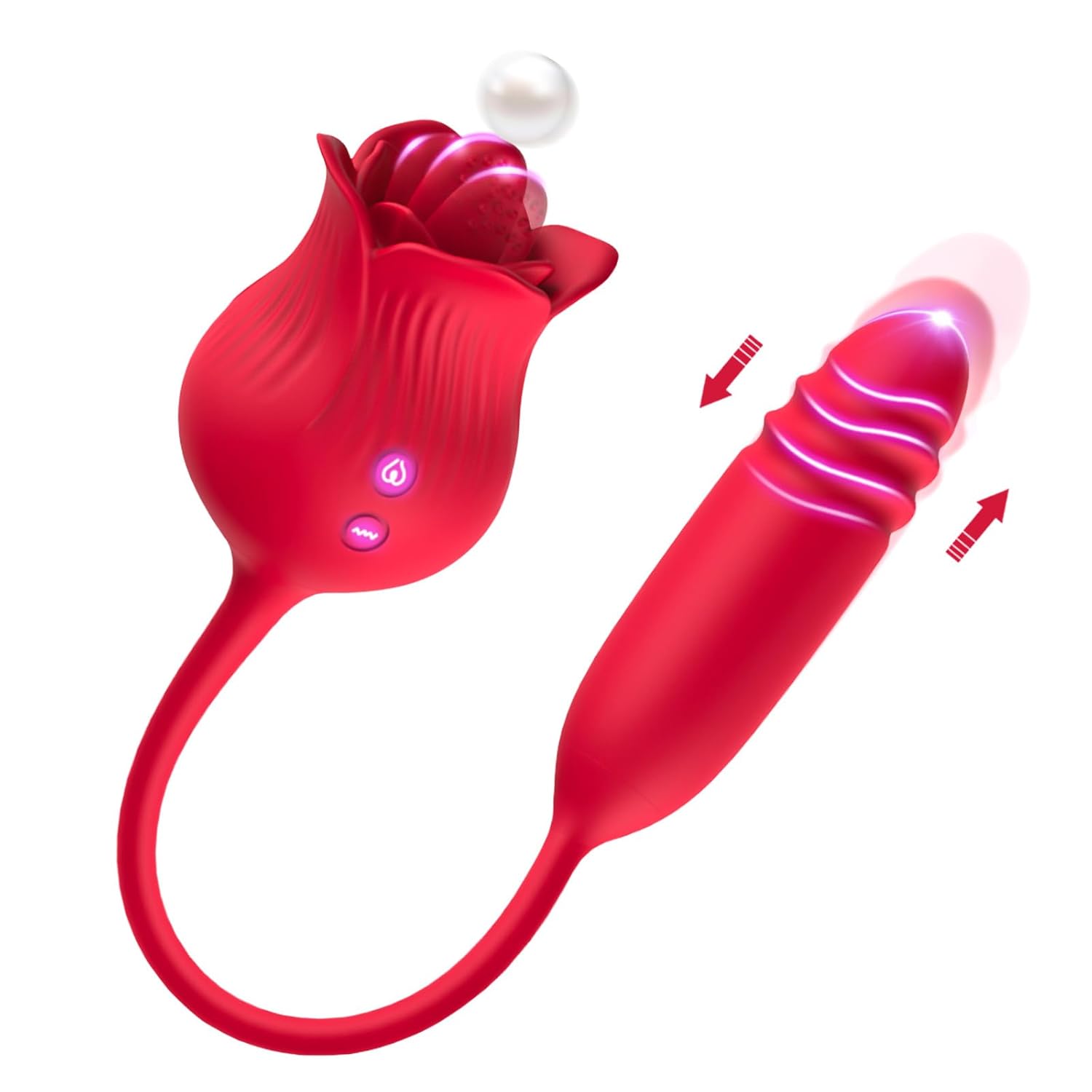 Rose Sex Toys For Women - Rose Vibrater Clitoral Stimulator For Women