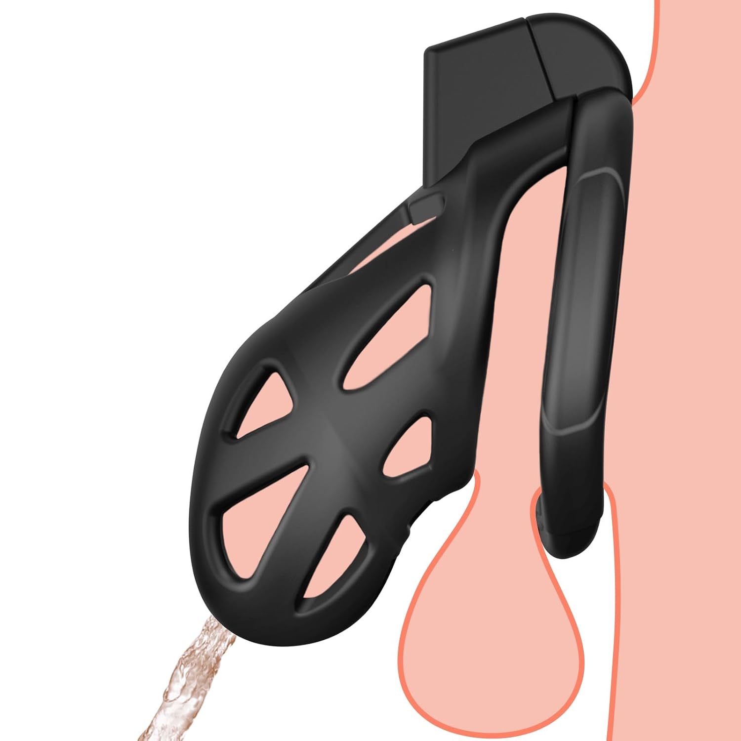 Male Chastity Device Cock Cage Chastity Locked Penis Cage For Penis