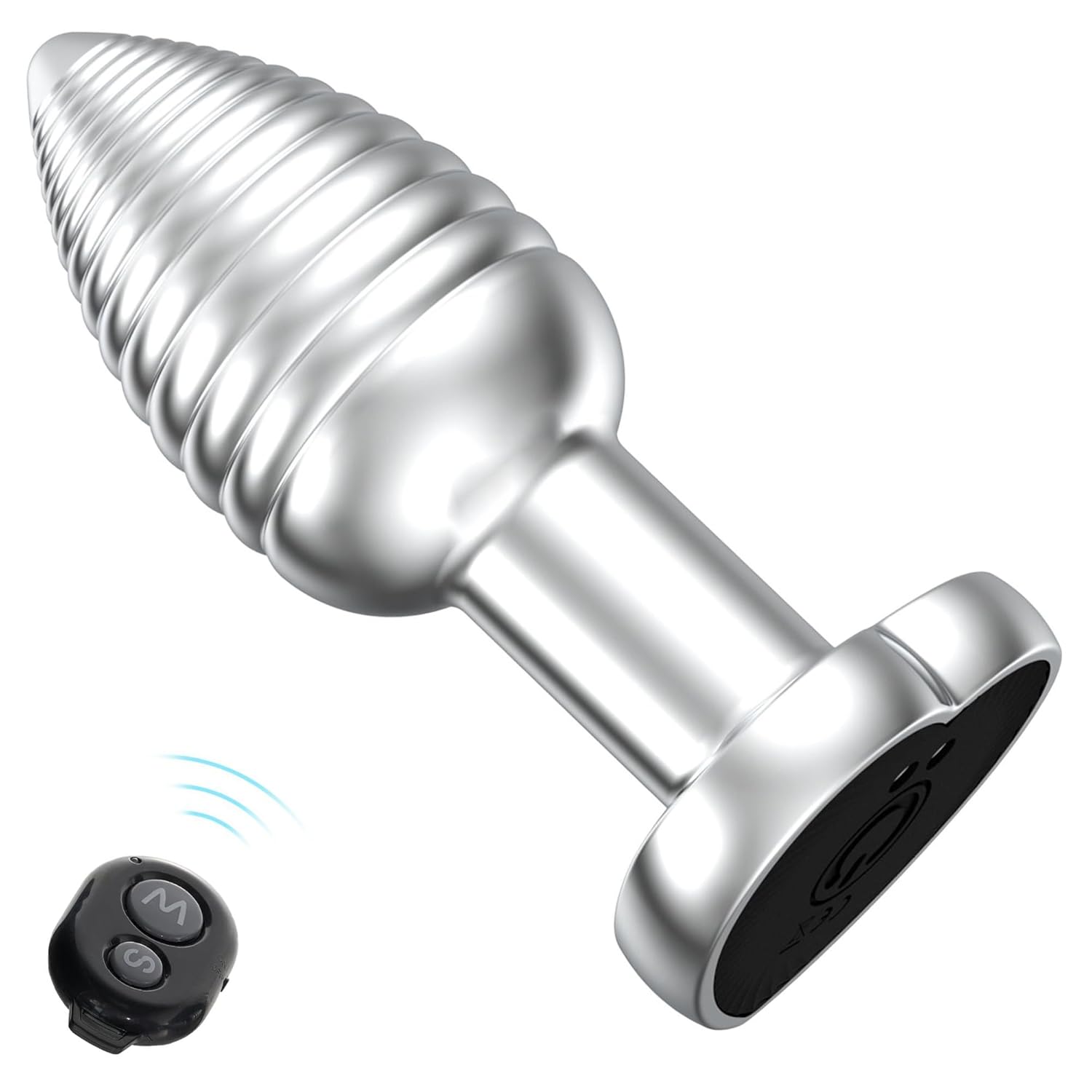 Metal Anal Plugs, Vibrating Anal Vibrator Butt Plug With 10 Modes