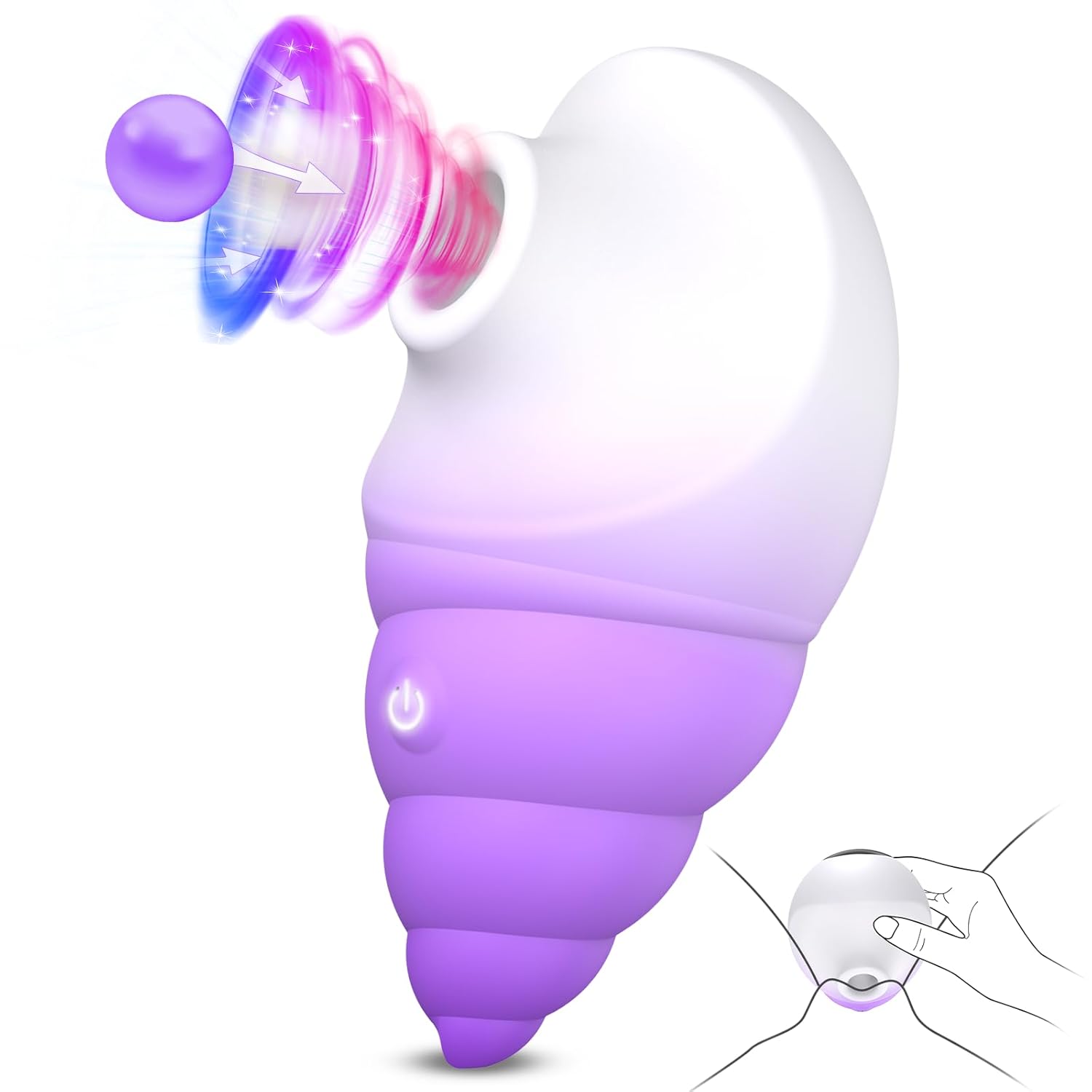 Sucking Vibrator Women Sex Toys - Conch Adult Sex Toys Clitoral Nipple