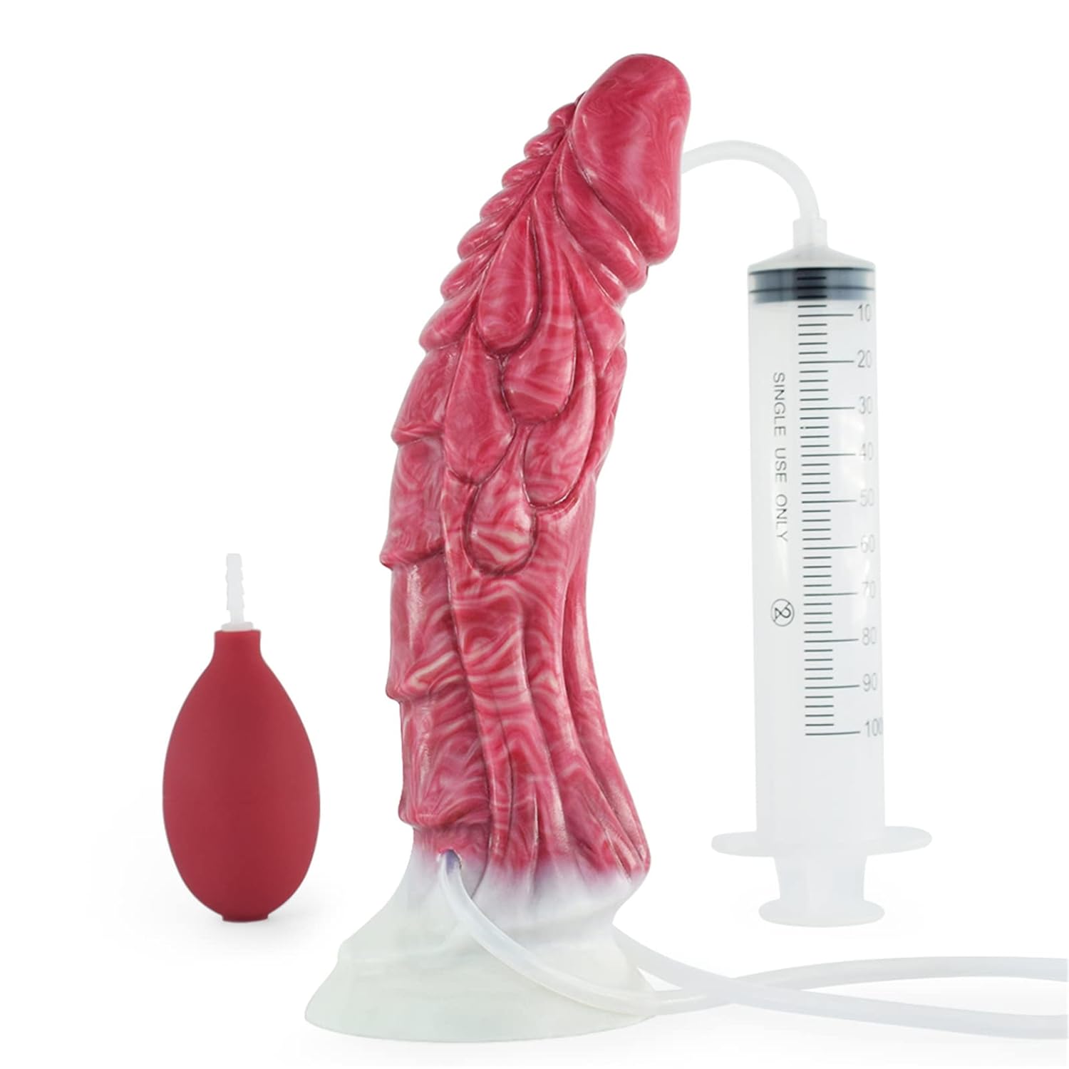 9.05'' Liquid Silicone Dildo Squirting Dildo, Realistic Animal
