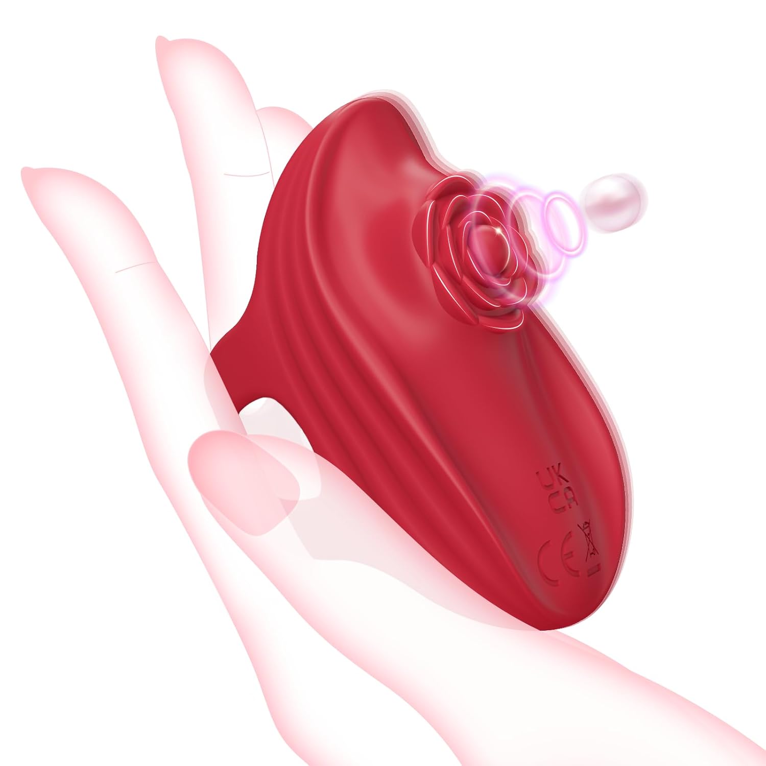 Finger Clitoral Vibrator 9 Vibrations for Couples Waterproof Adult Toy