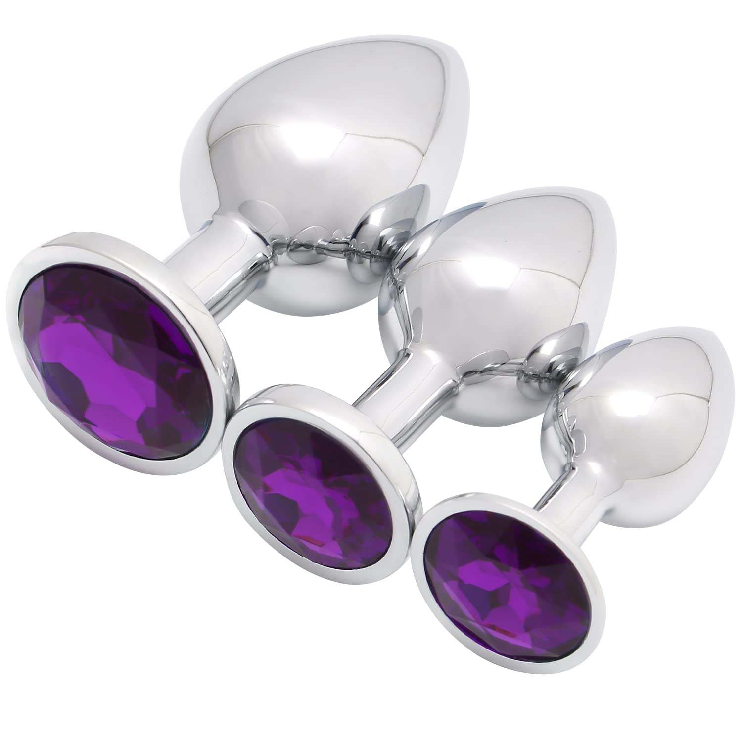 Store 3 Piece Luxury Jewelry Design Fetish Stainless Steel Anal Butt