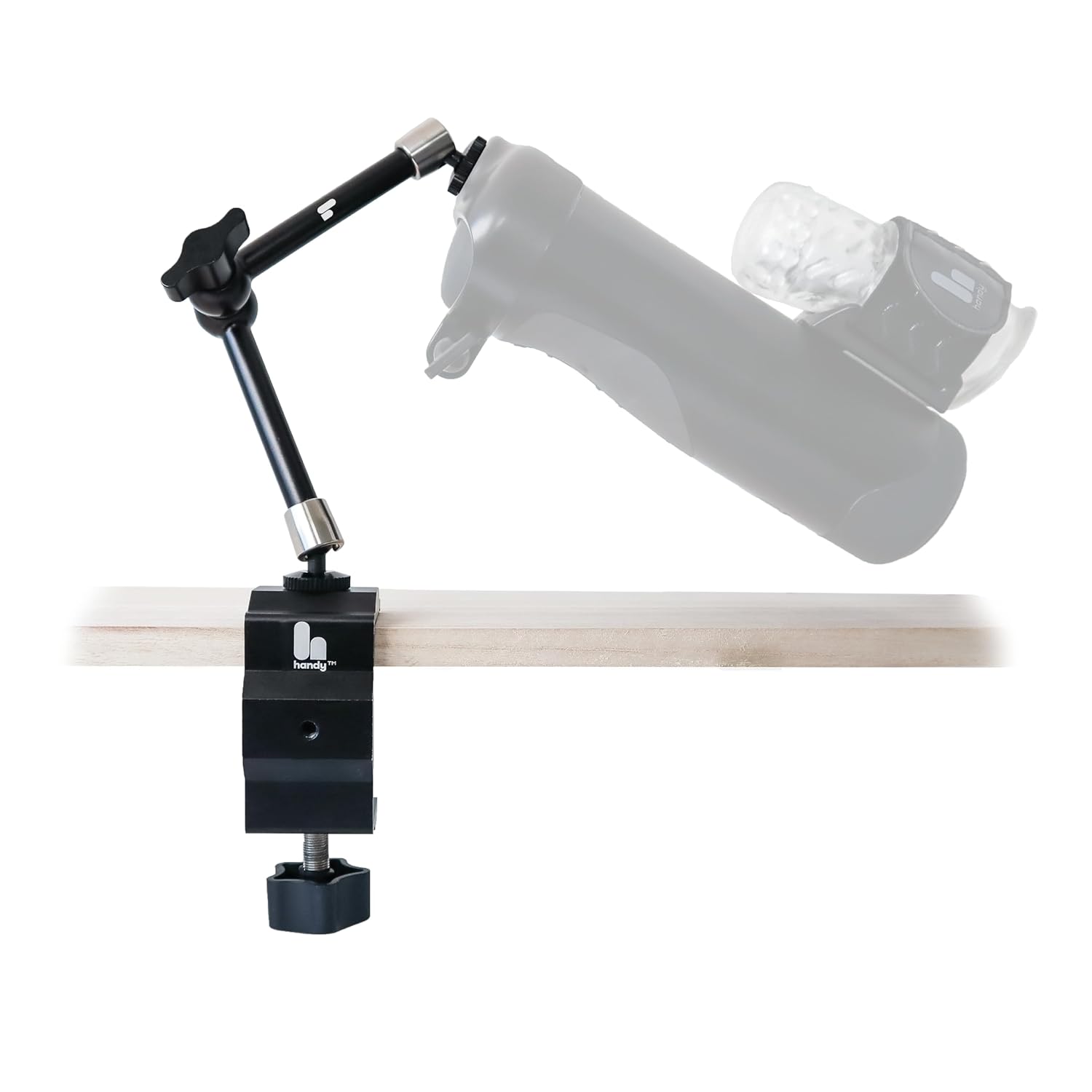 Handsfree Desk Mount Sex Toy for Men - Automatic Adjustable Clamp