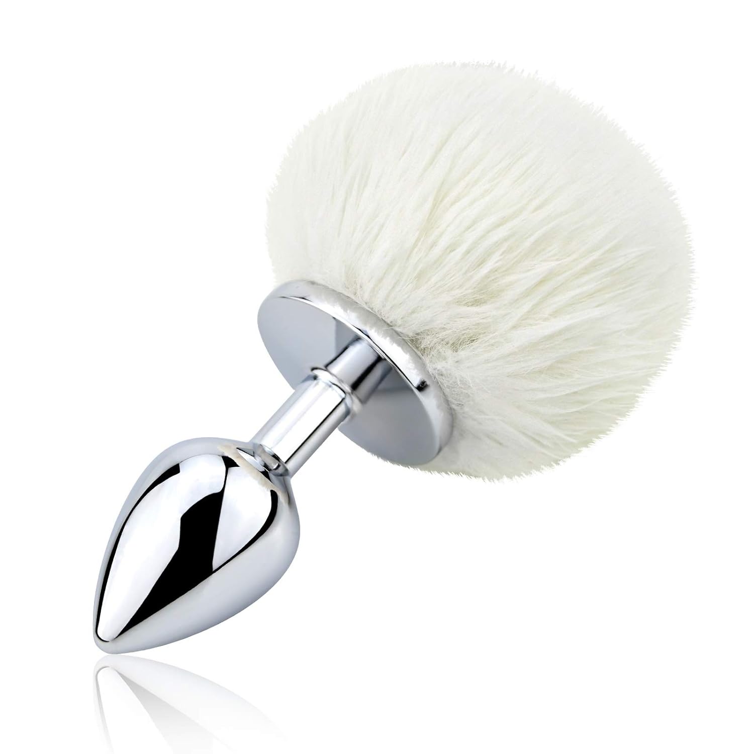 Small Size Butt Plug Metal Butt Plug Sexual Anus Rabbit'S Tail Anal