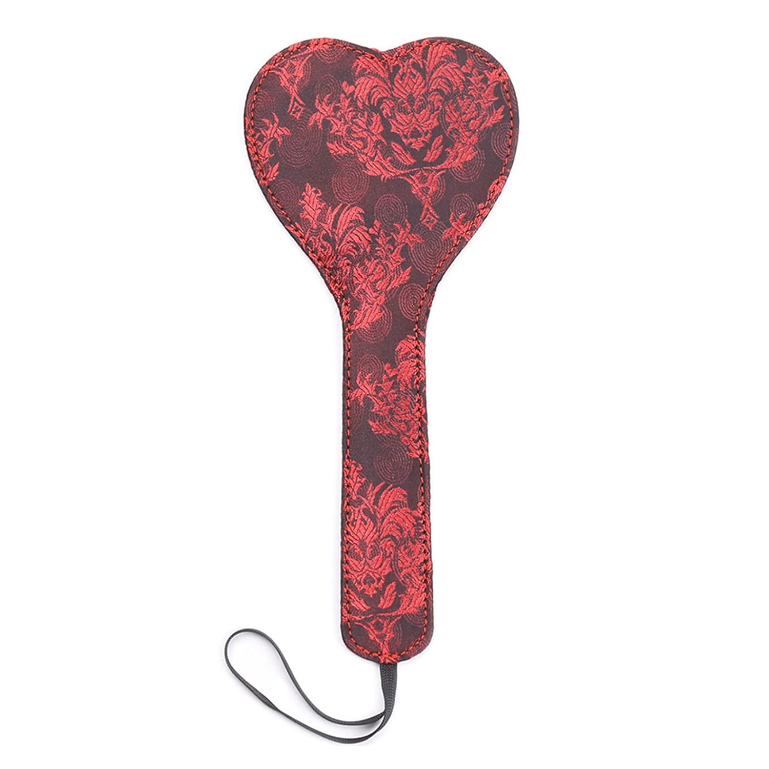 Heart Spanking Paddle For Adult Bdsm, 11.2Inch Faux Leather