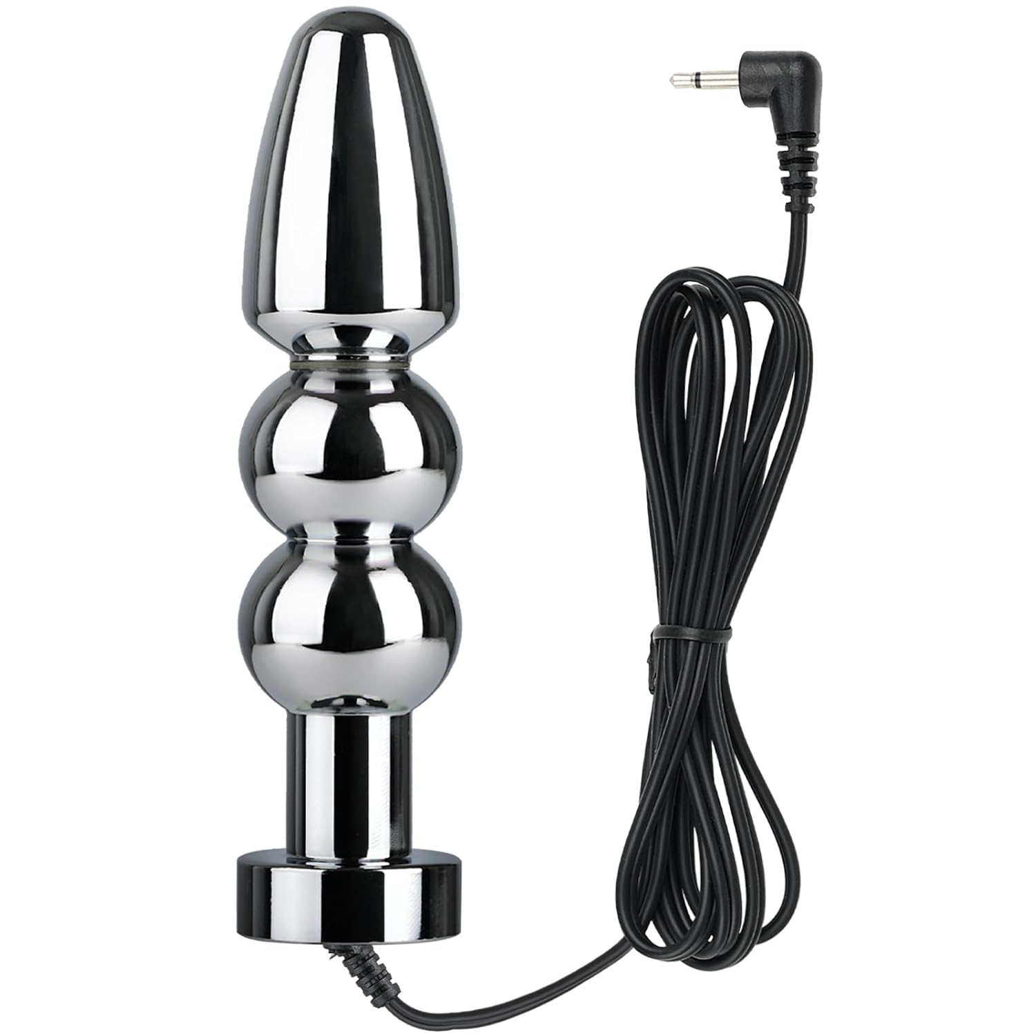 26Mm Electric Shock Anal Beads With Cable