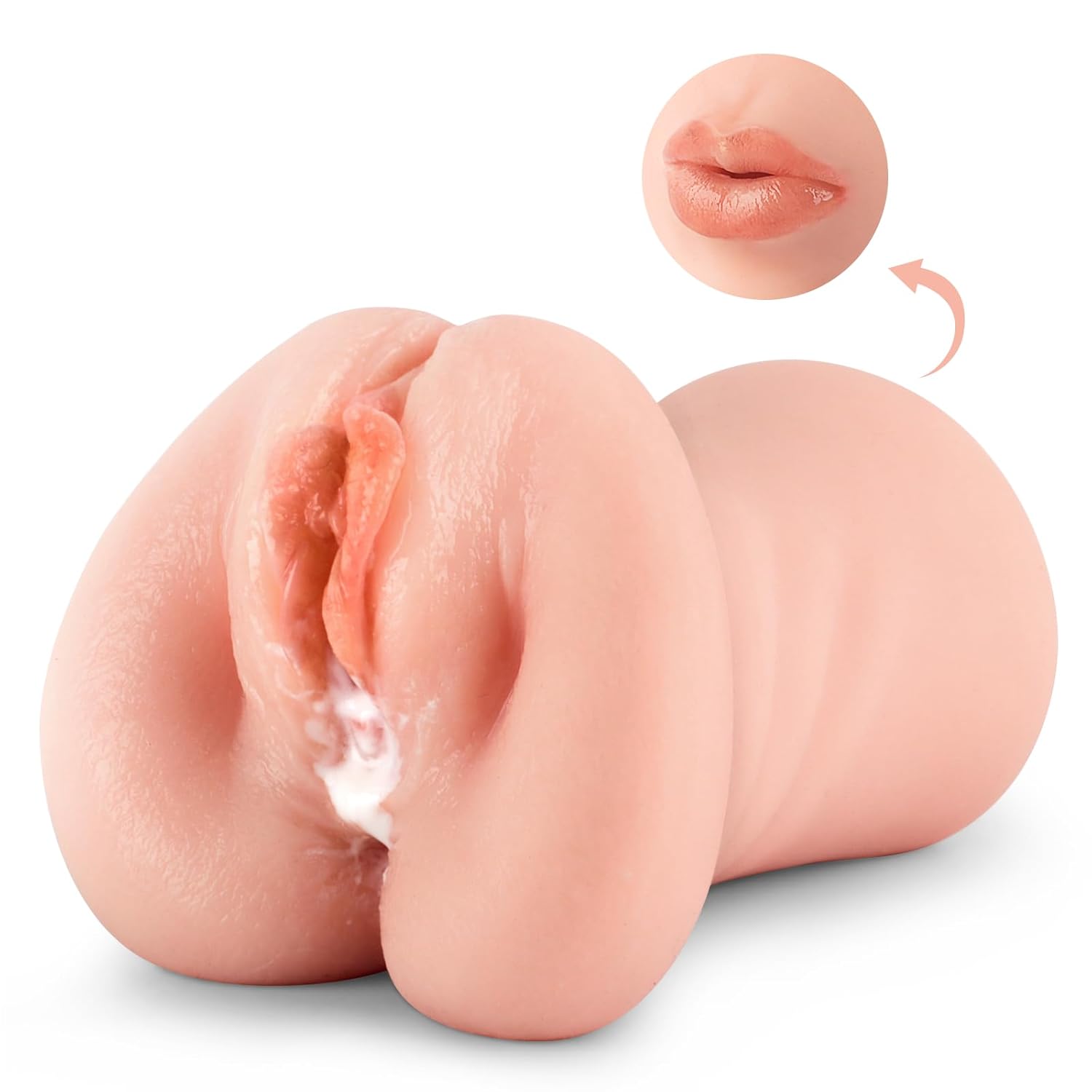 3 In 1 Pocket Pussy Male Masturbator - Adult Sex Toys For Men Penis