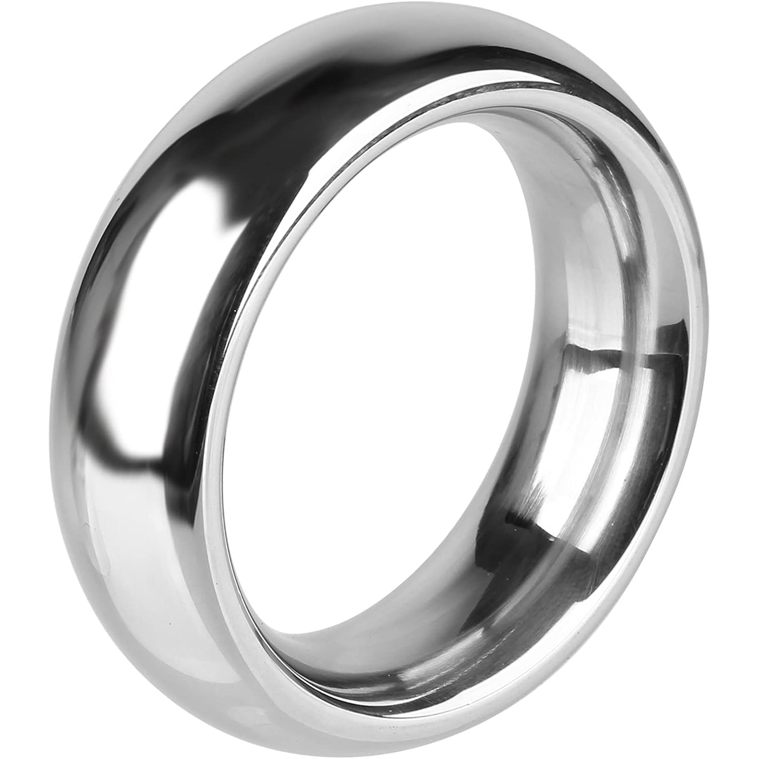 Heavy Duty Stainless Steel Penis Cock Ring Scrotum C-Ring Harder