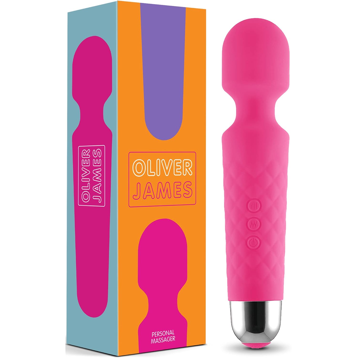Vibrator Sex Toys - 20-Pattern Quiet Vibrating Dildo for Women