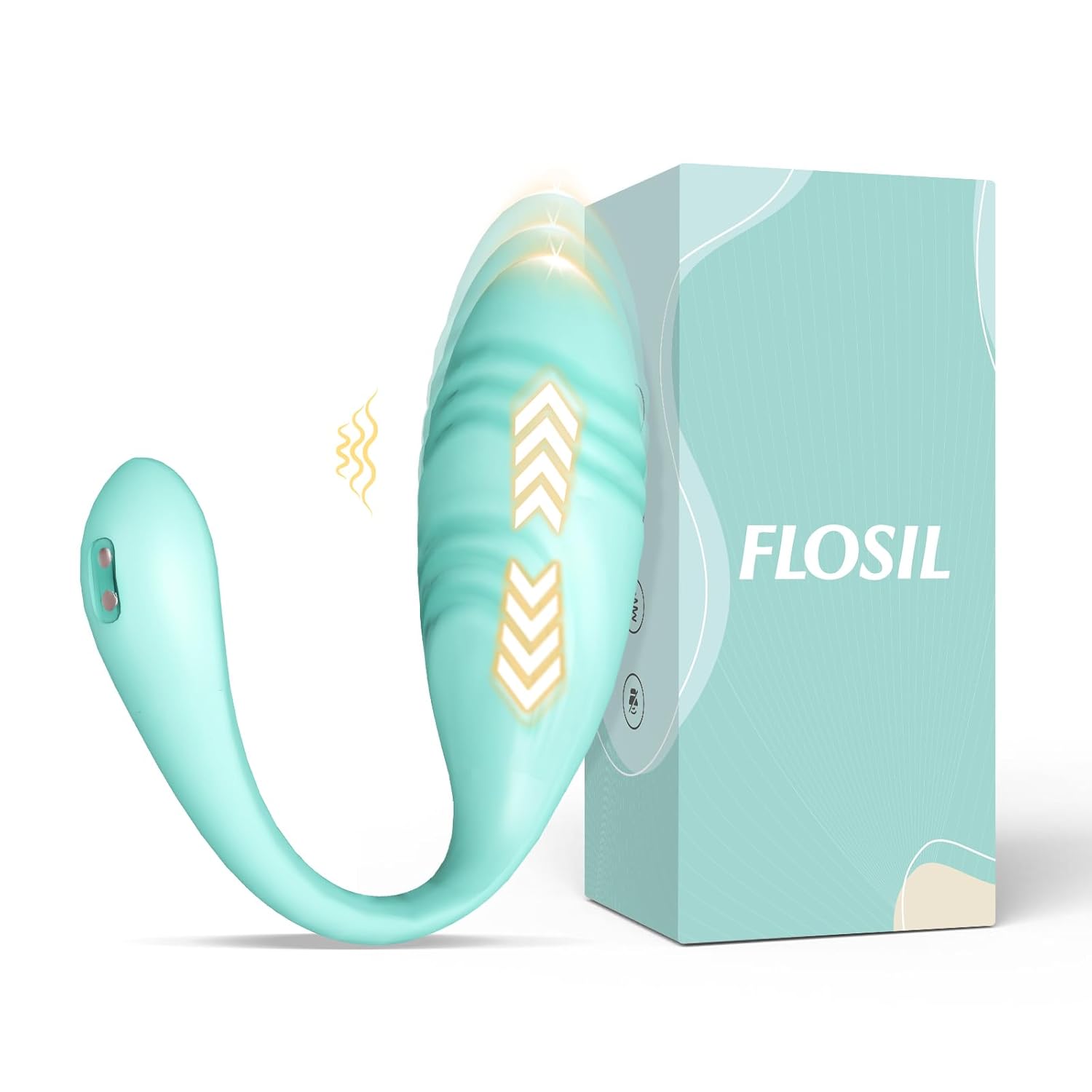 Thrusting Egg Vibrator, Mute Remote Control Vibrator With 9 Thrusting