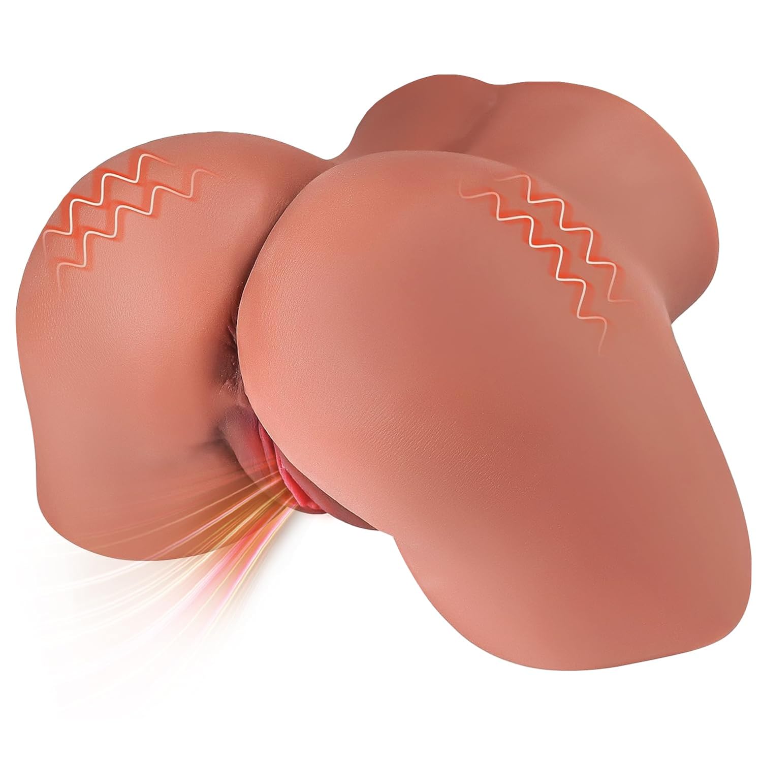 10-Mode Vibrating Male Masturbator Sex Toy With Realistic 6.5Lb Pocket