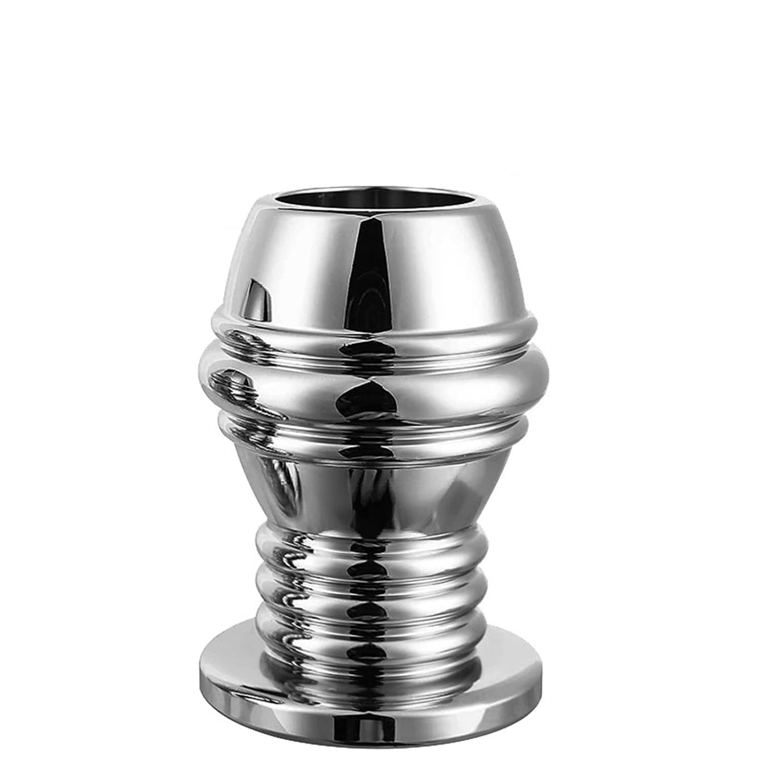 Sm Metal Anal Plug Enema Vaginal Flushing Hollow Anal Plug Anal