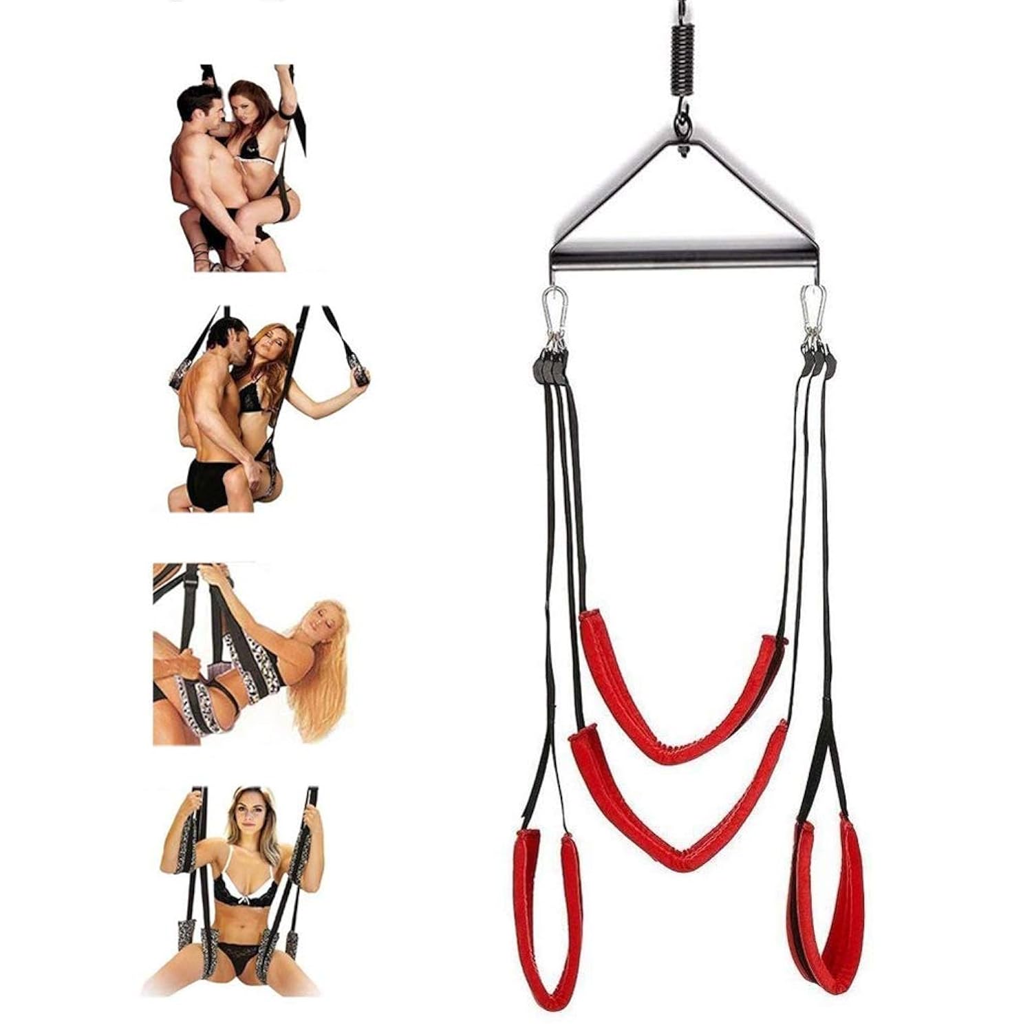 Adult Sex Swing Bondage Restraint Bdsm Sex Toy With Steel Triangle