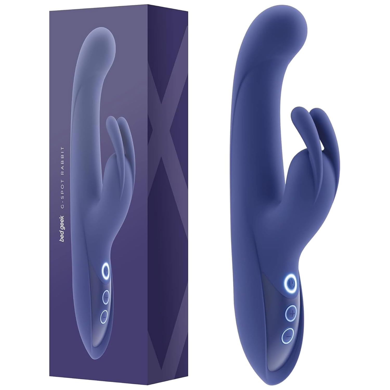 G Spot Rabbit Vibrator With Vibrating Ears  Skin-Friendly