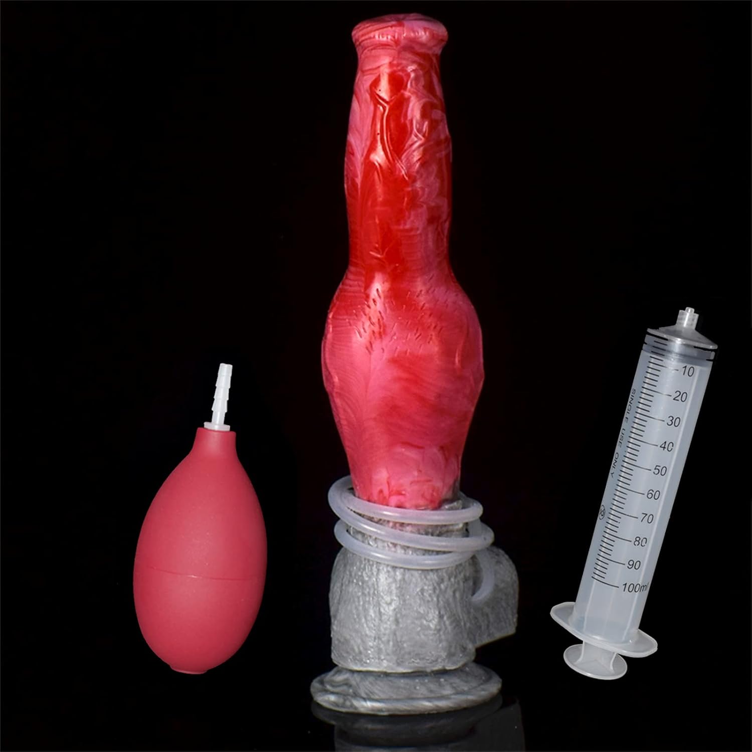 Realistic Ejaculating Dildo Squirting Dildos With Suction Cup 10Inches