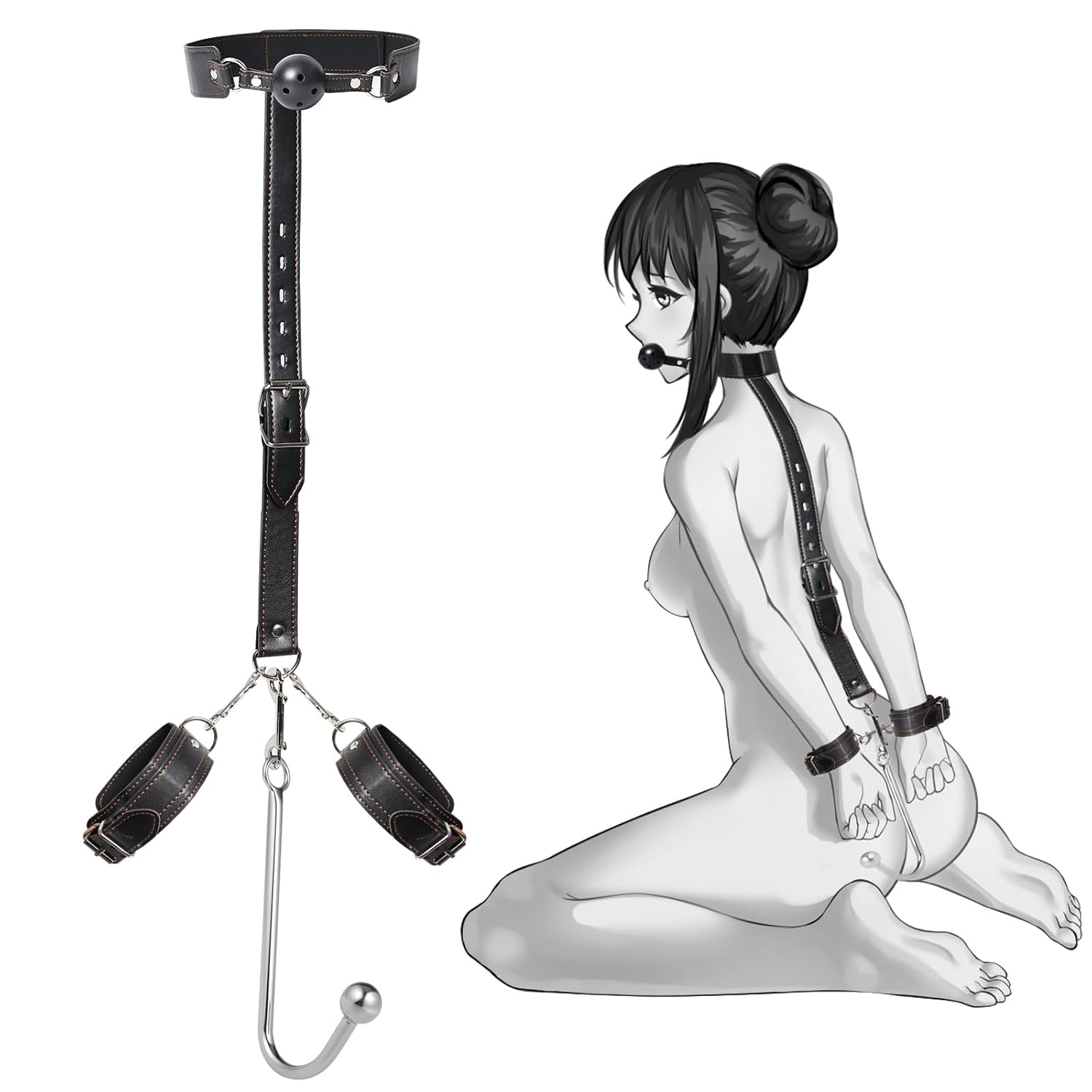 Sm Sex Toys Anal Hook Bdsm Restraint Kit Sex Bondage With Comfortable