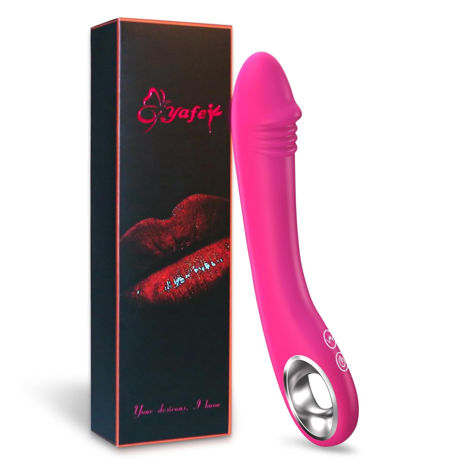 G Spot Clitoral Vibrator Dildo For Women, 10 Powerful Vibration Modes