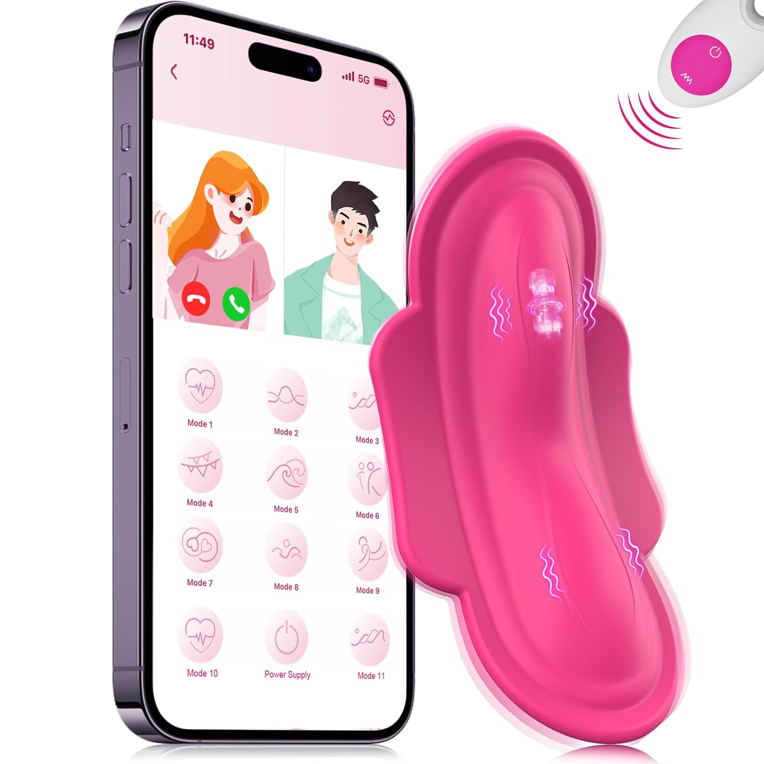 Wearable Panty App Remote Control Vibrators Adult Sex Toys
