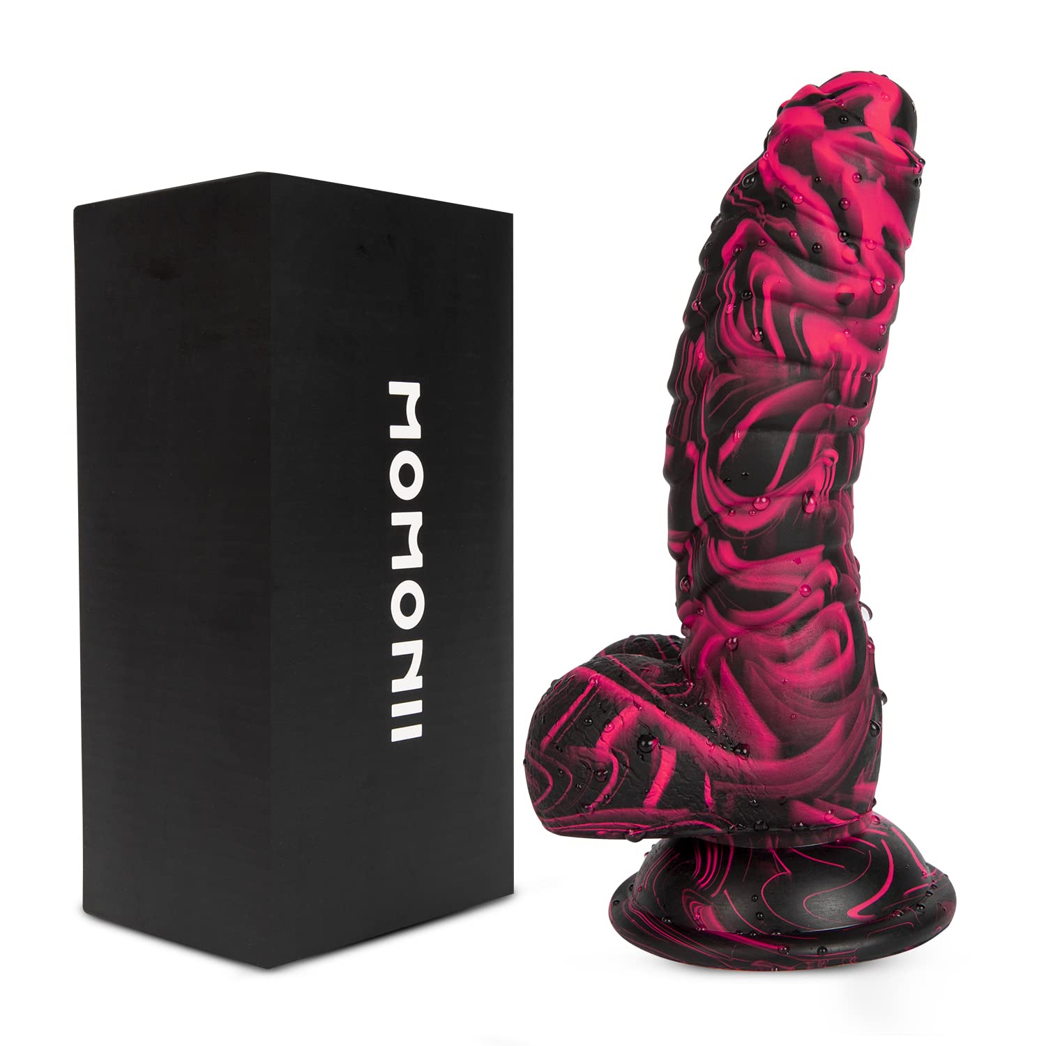 Realistic Thick Dildo 7.16 Inch Adult Toys, Unique Ribbed Monster