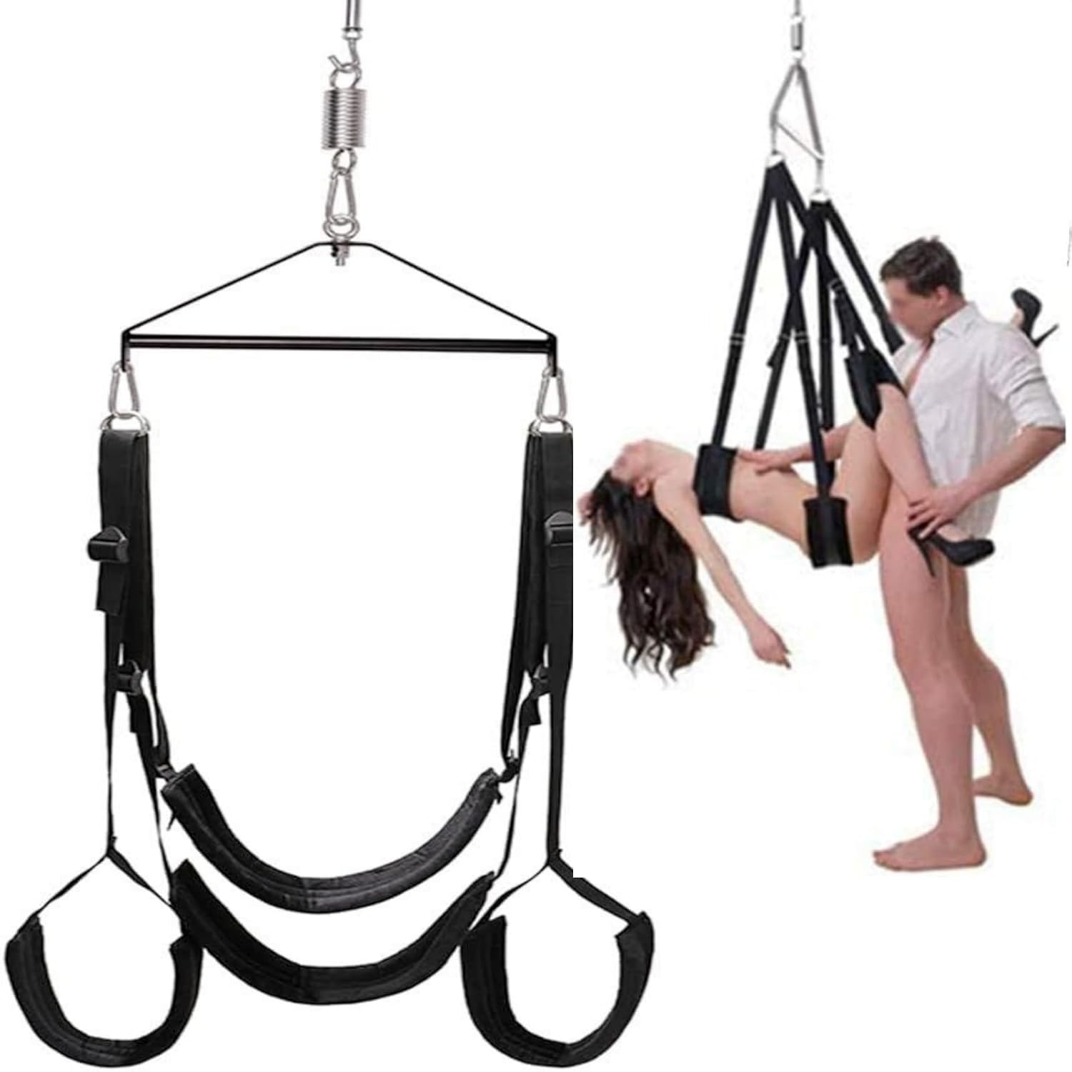Sex Swing For Sex Aid Adult Swing Set-360Spinning Trapeze Fluffy