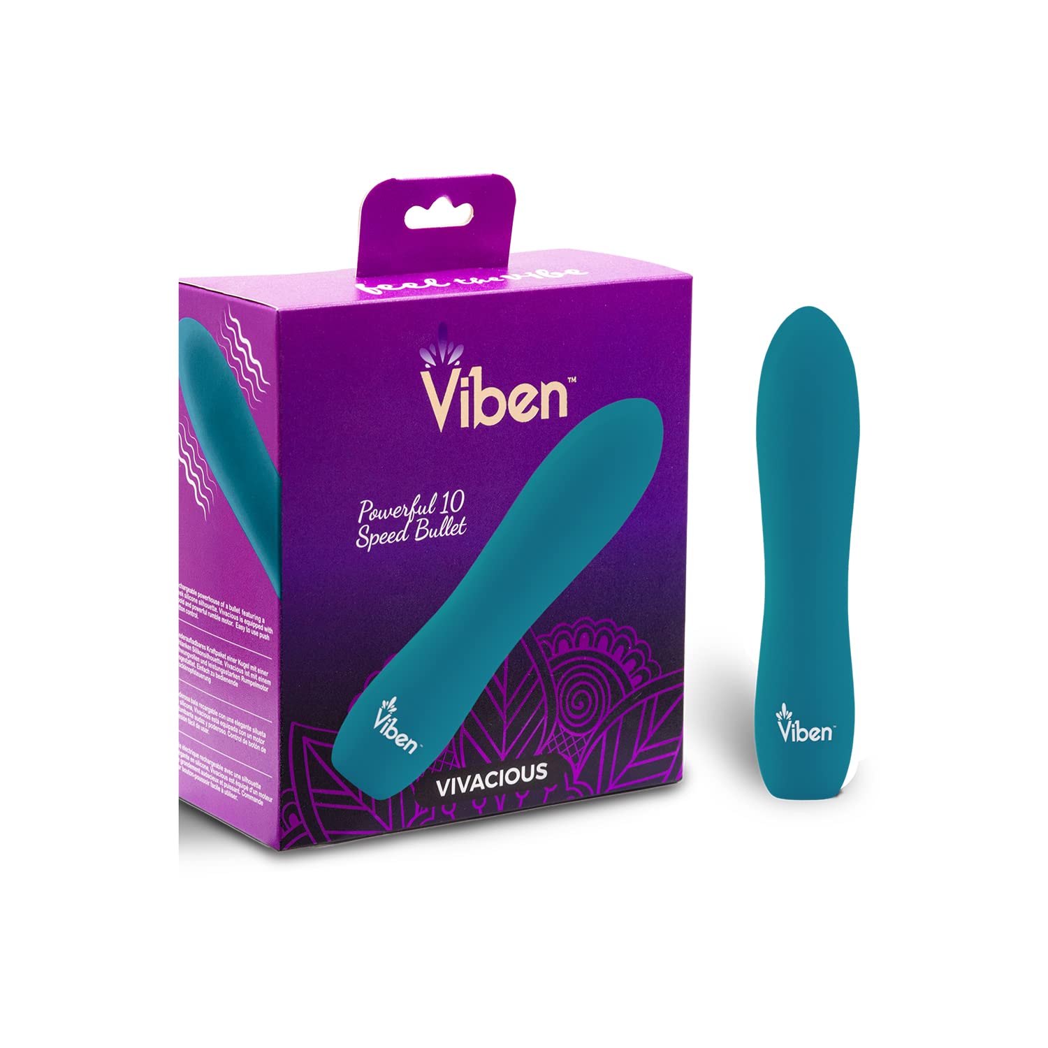 Vivacious Bullet Vibrator | 10 Function Power Bullet | Premium Silicon