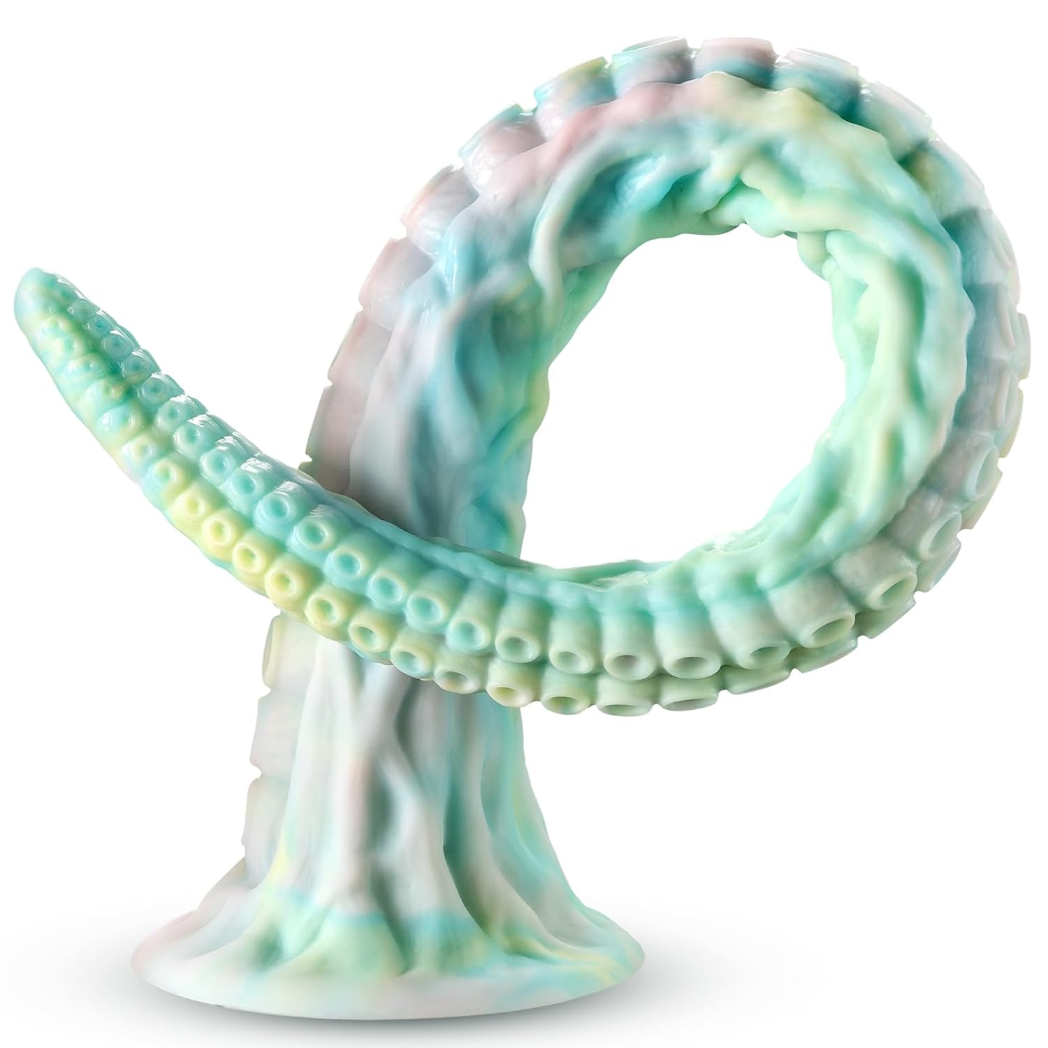 Extra Long 22.5 Inch Silicone Tentacle Dildo Suction Cup for G-Spot