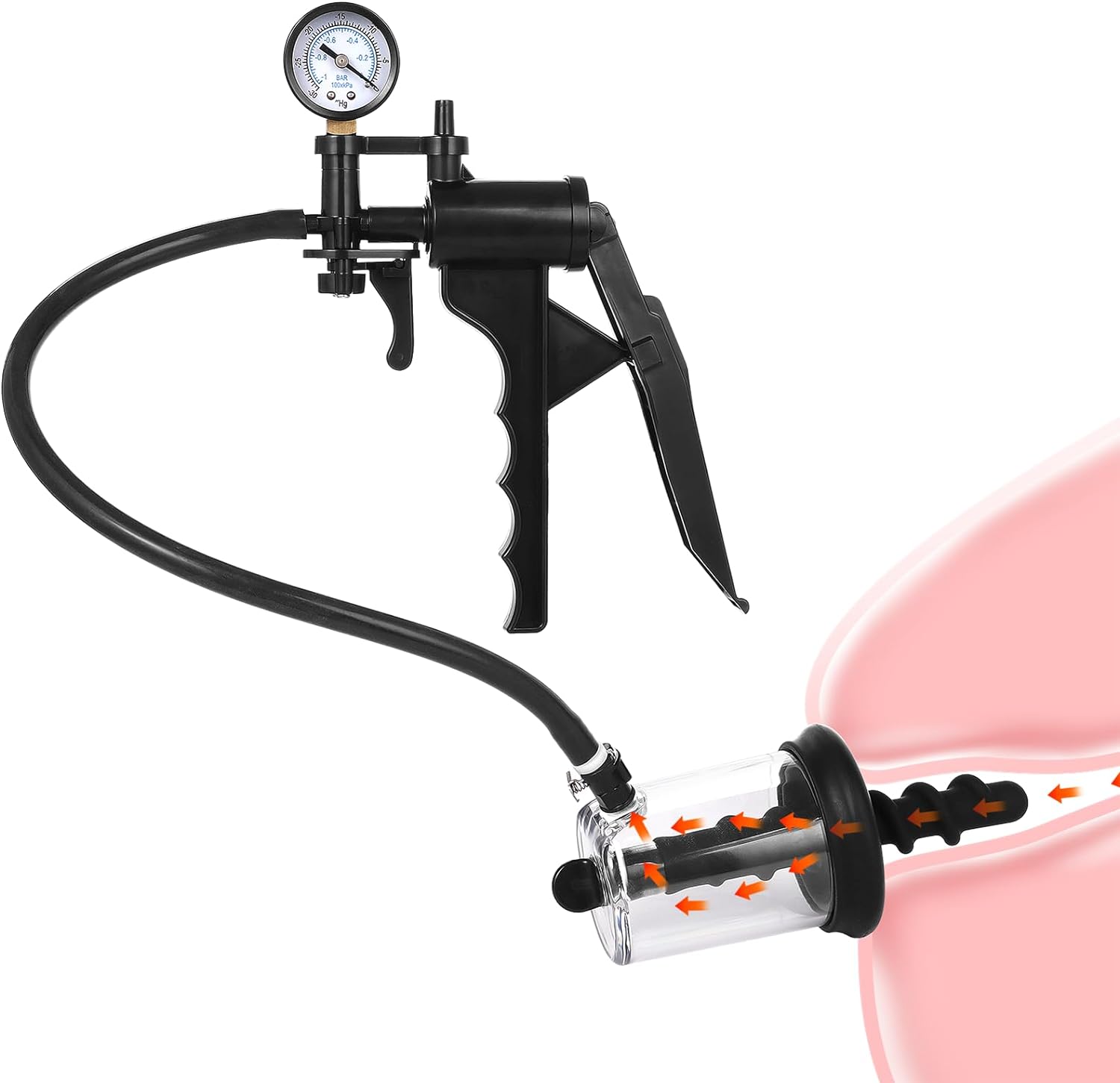 Anal Pump & Expander: Vacuum Training with Threaded Butt Plugs, Prostate & Vagina Stimulator