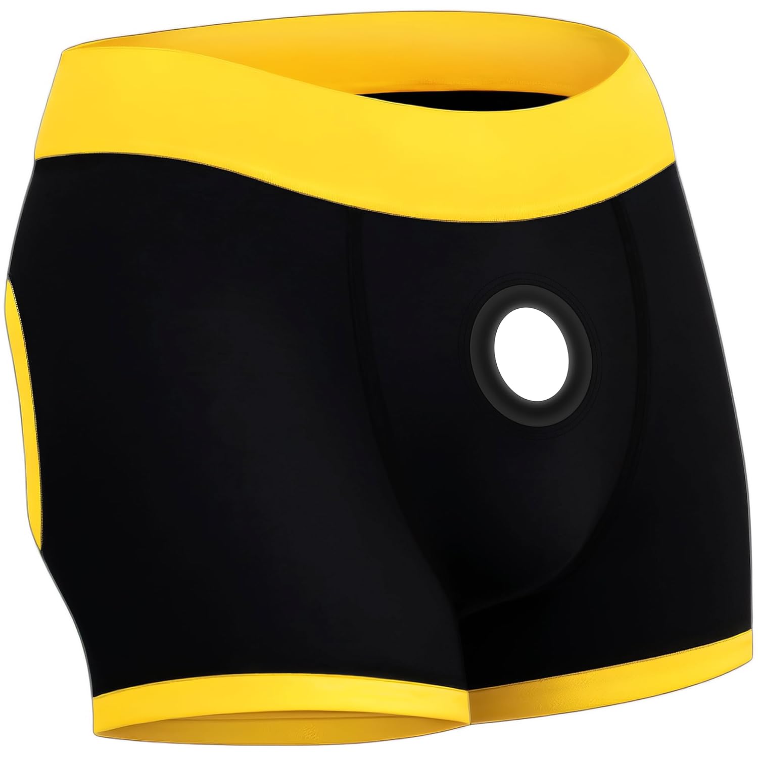 Strap-On Harness Shorts for Couples, Unisex, Dildo Not Included (M/L)