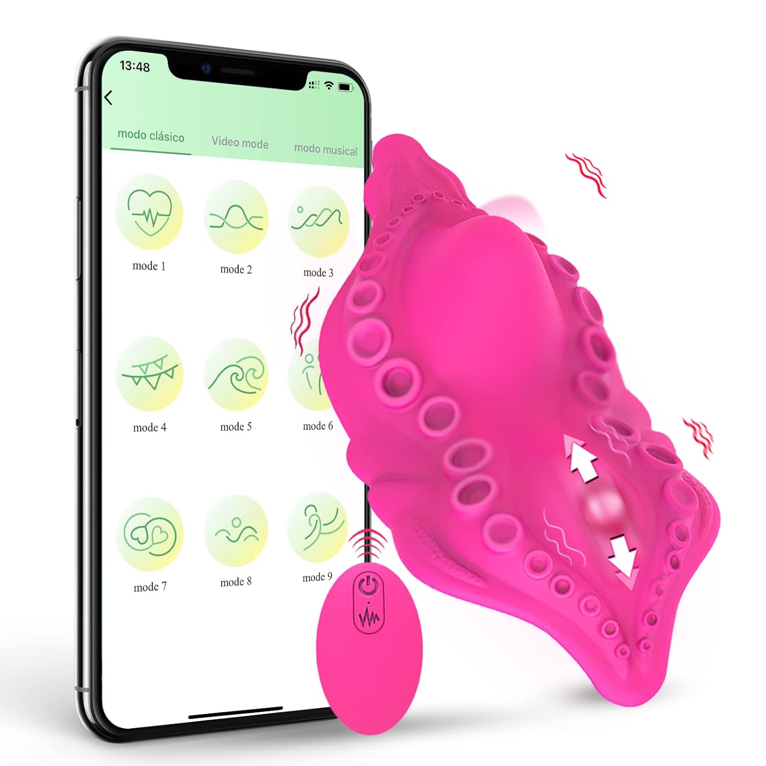 Wearable Panty Vibrator App  Remote Control Rechargeable Butterfly Toy