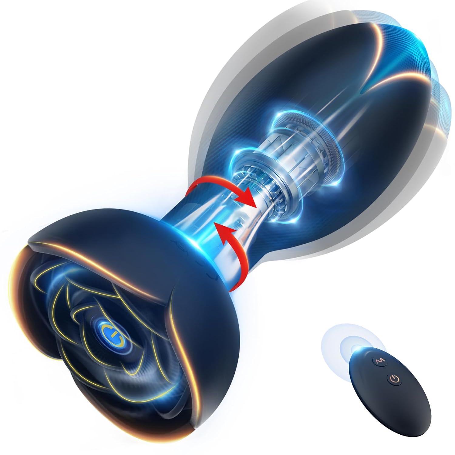 Anal Plug Vibrator With Remote Control Sex Toys For Men Women