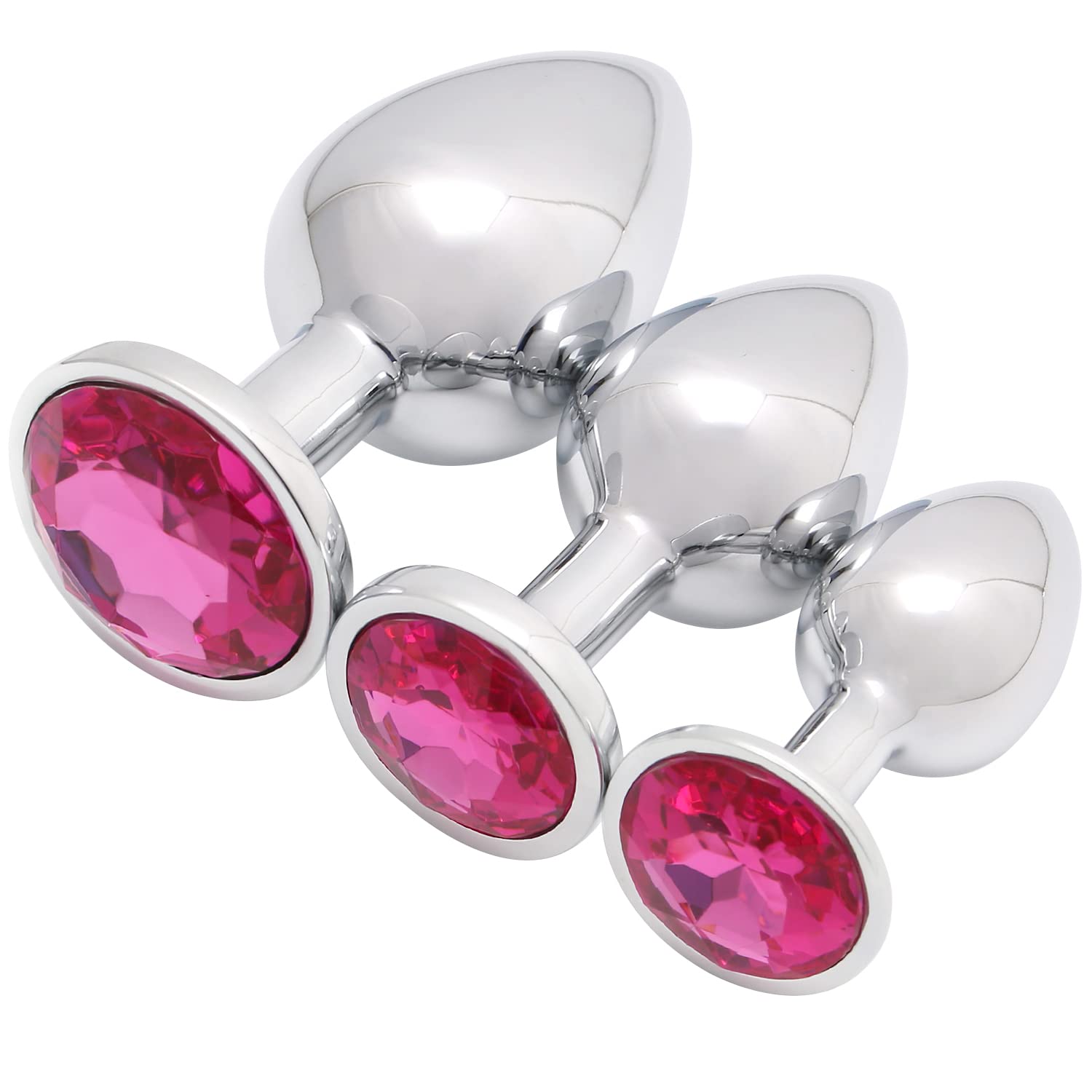 Store 3 Piece Luxury Jewelry Design Fetish Stainless Steel Anal Butt