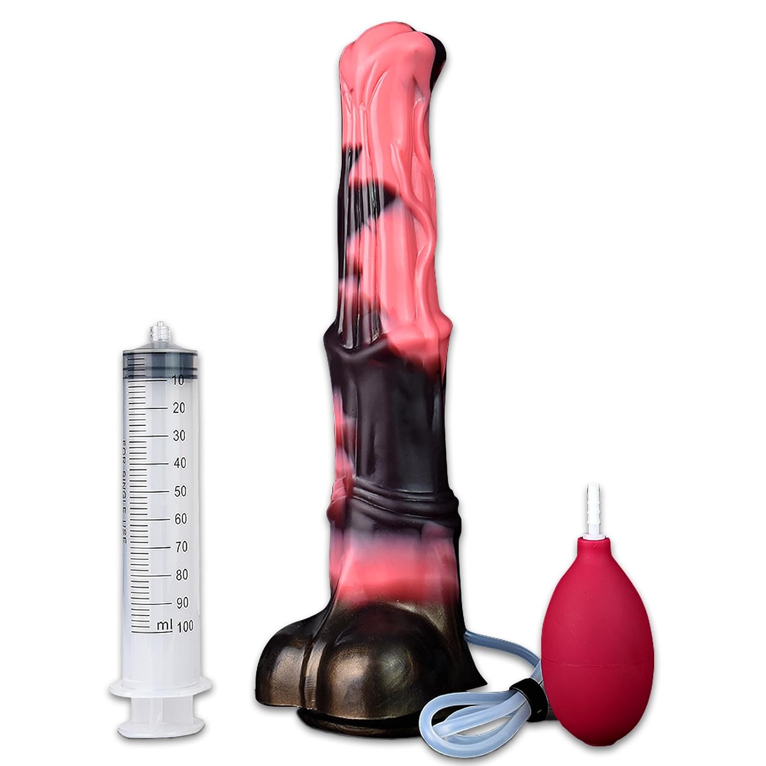 12Inch Realistic Squirting Horse Dildo, Super Long Fantasy Dildo