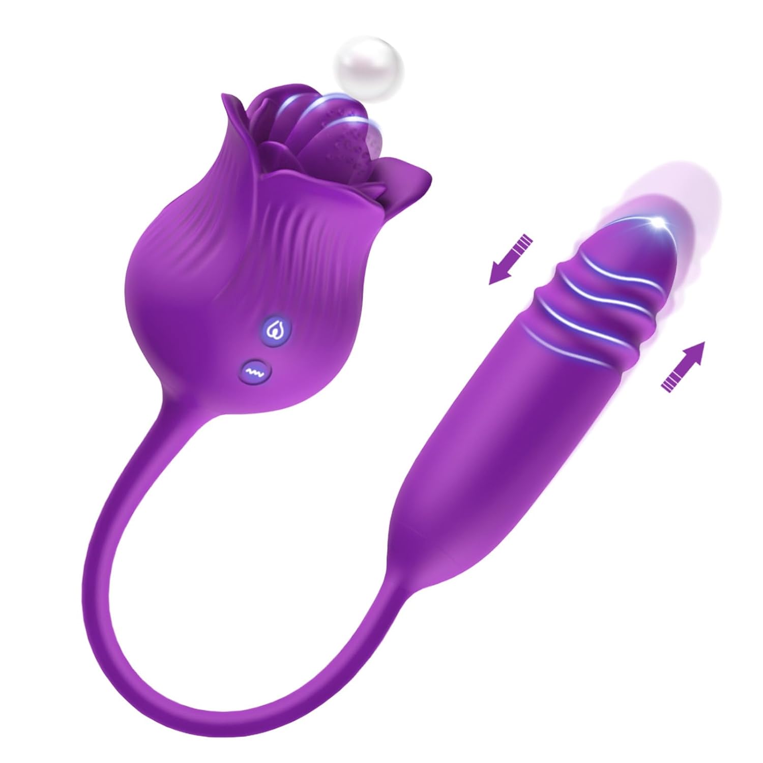 Rose Sex Toys For Women - Rose Vibrater Clitoral Stimulator For Women
