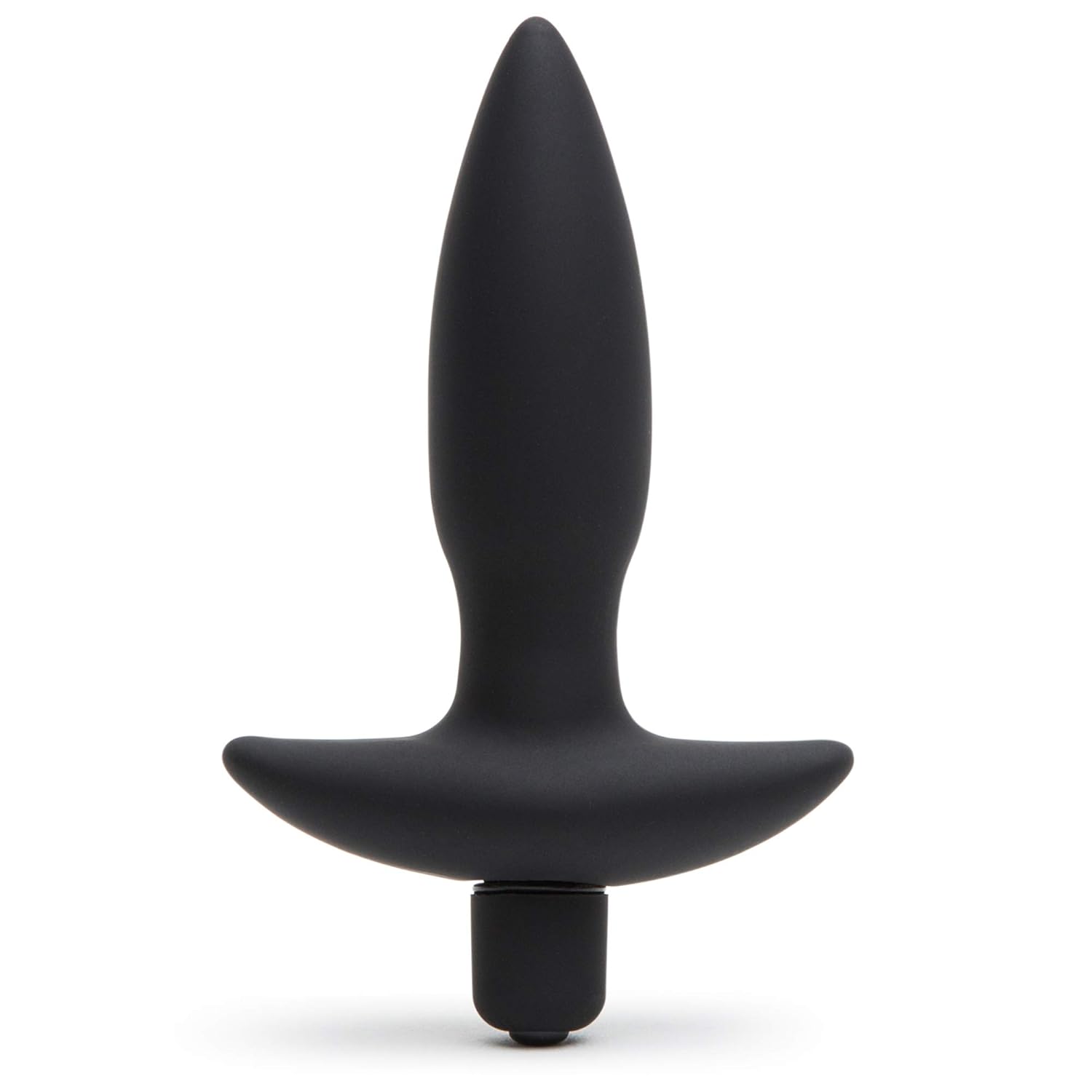Butt Tingler Vibrating Butt Plug - 3.5 Inch Silicone Anal Plug - Begin
