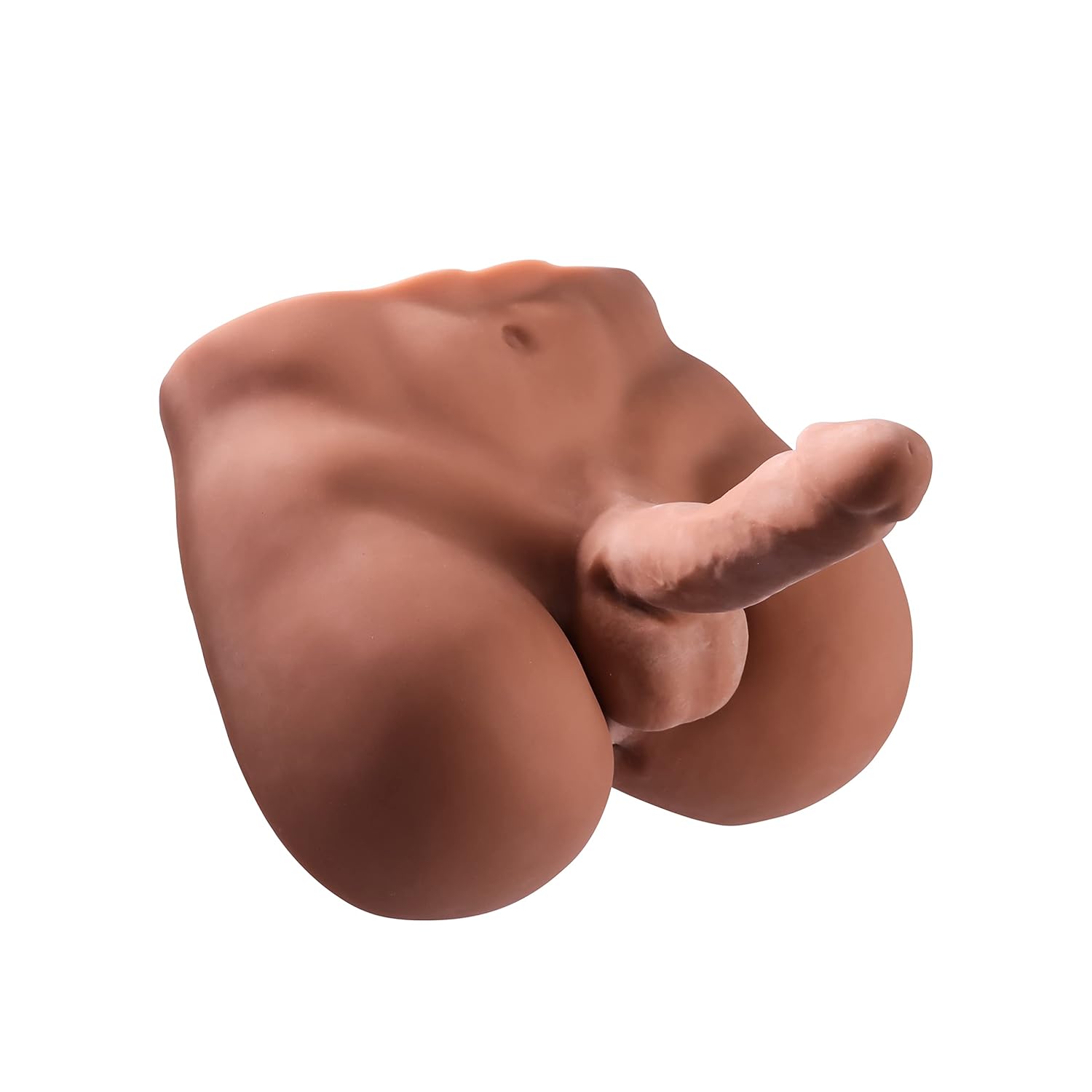 Lifelike Torso Male Sex Doll With Flexible Dildo Realistic Sex