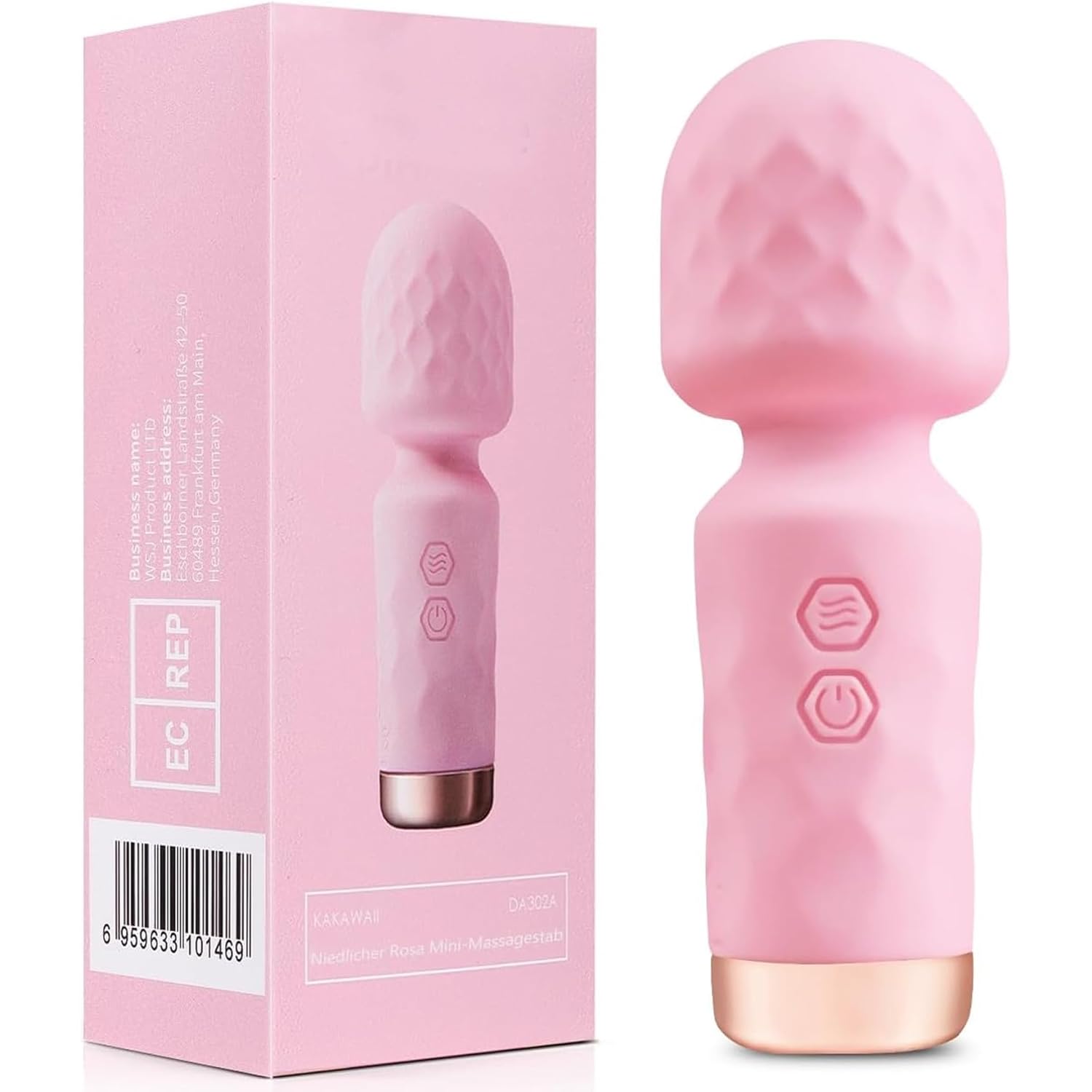 Mini Vibrator Wand Sex Toys, Petite & Powerful Wand Massager Clitoral