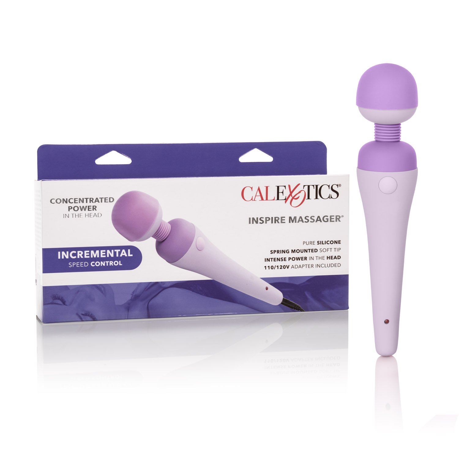 Inspire Massager  Silicone Body Wand Vibrator For Couples