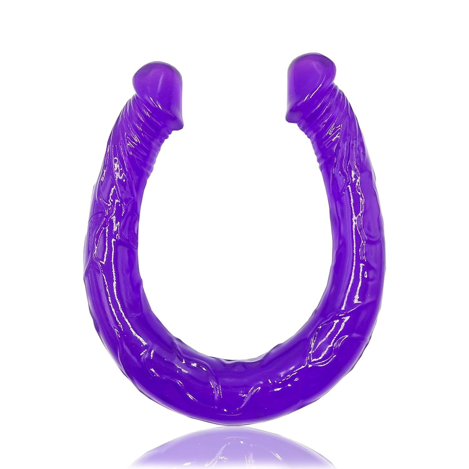 18.1 Inch Double Ended Dildo - Soft, Flexible, Waterproof