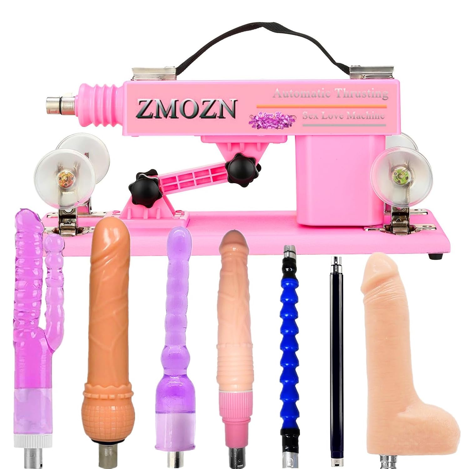 Automatic Sex Machine With Dildo Attachments, Adjustable 3Xlr