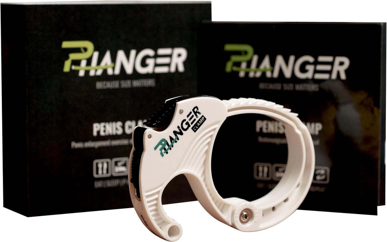 Girth Enhancer for Male Enlargement - Pressurizing Clamp with Quick-Release Button