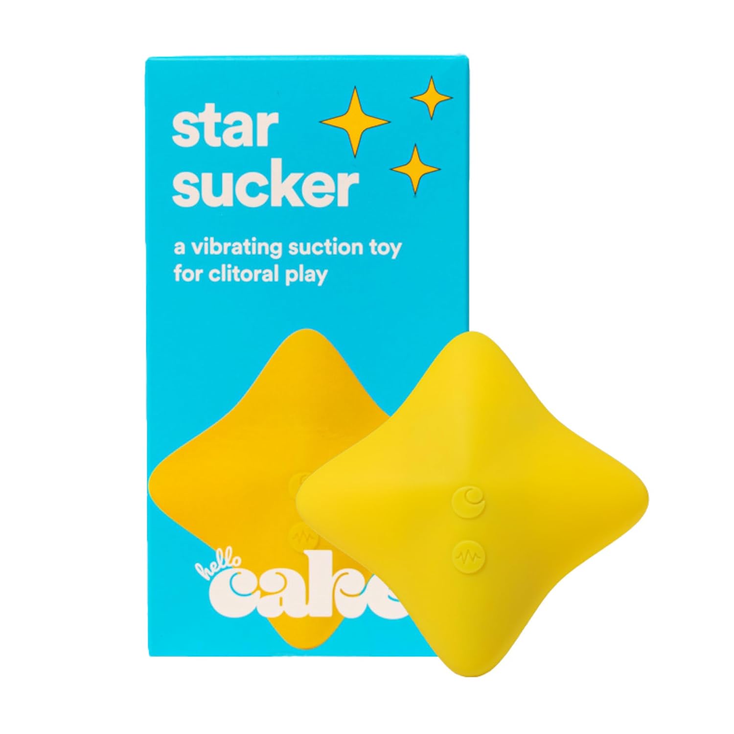 Hello Star Sucker - Clitoral Toy - 10 Suction Modes & 10 Vibrating