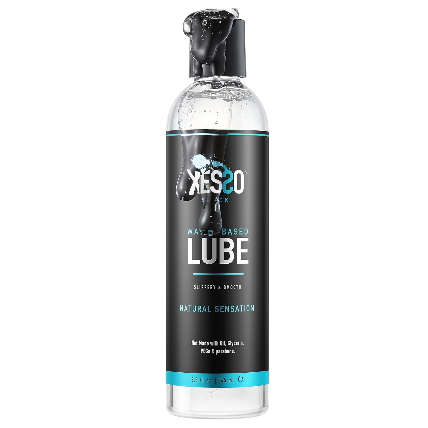 Water-Based Lube 8.3oz Natural, Hypoallergenic Paraben-Free