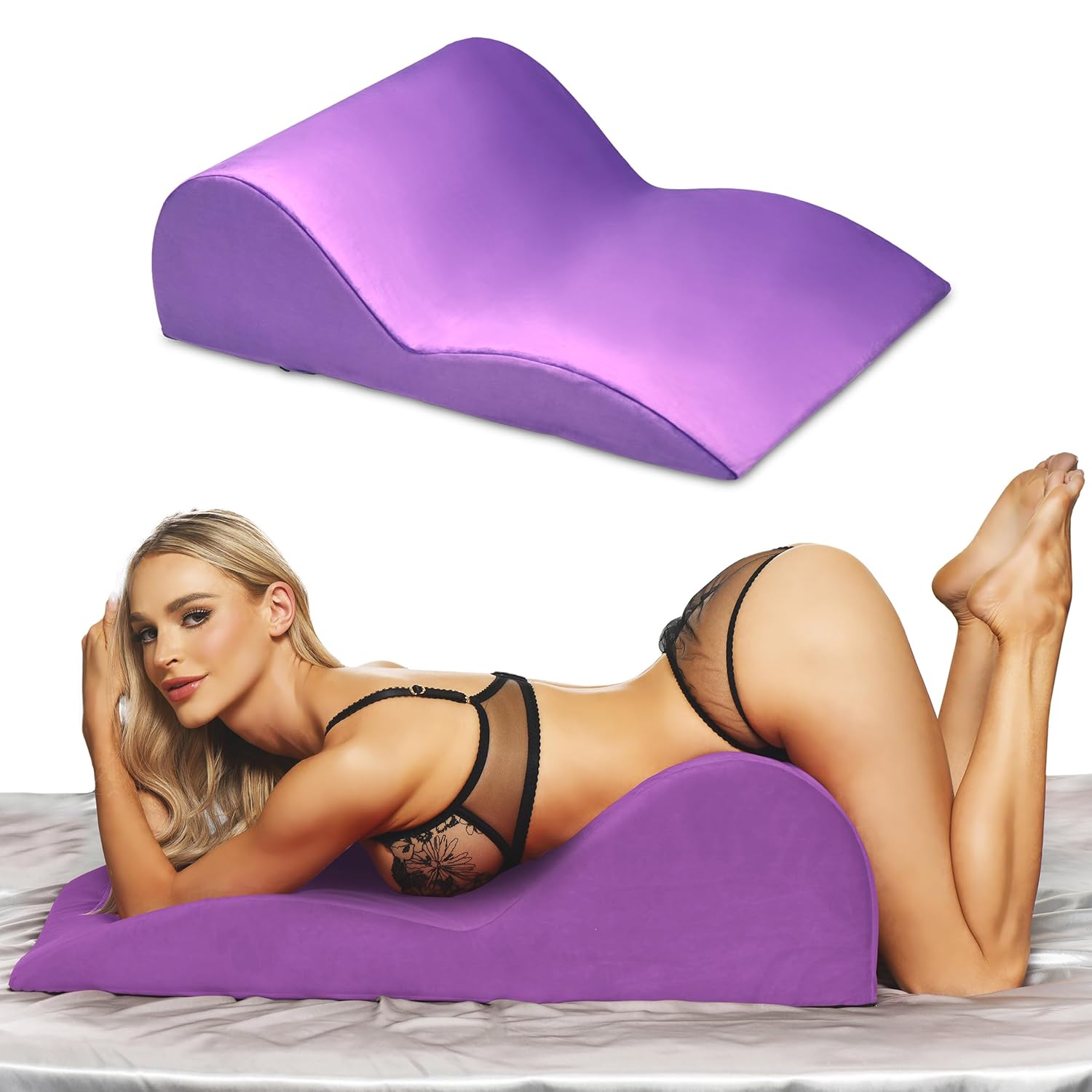 Bedroom Bliss Contoured Love Cushion For Men, Women & Couples