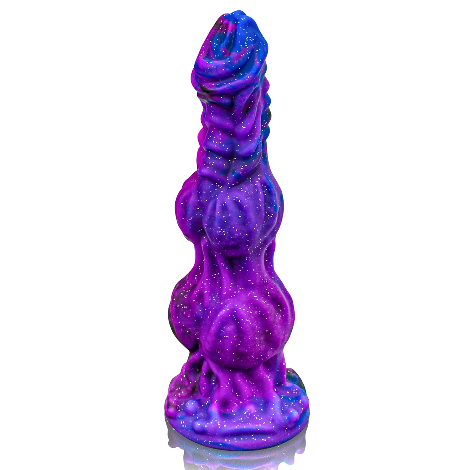9.6" Monster Dildo Fantasy Horse Dildo With 2 Big Knots, Huge Dildo