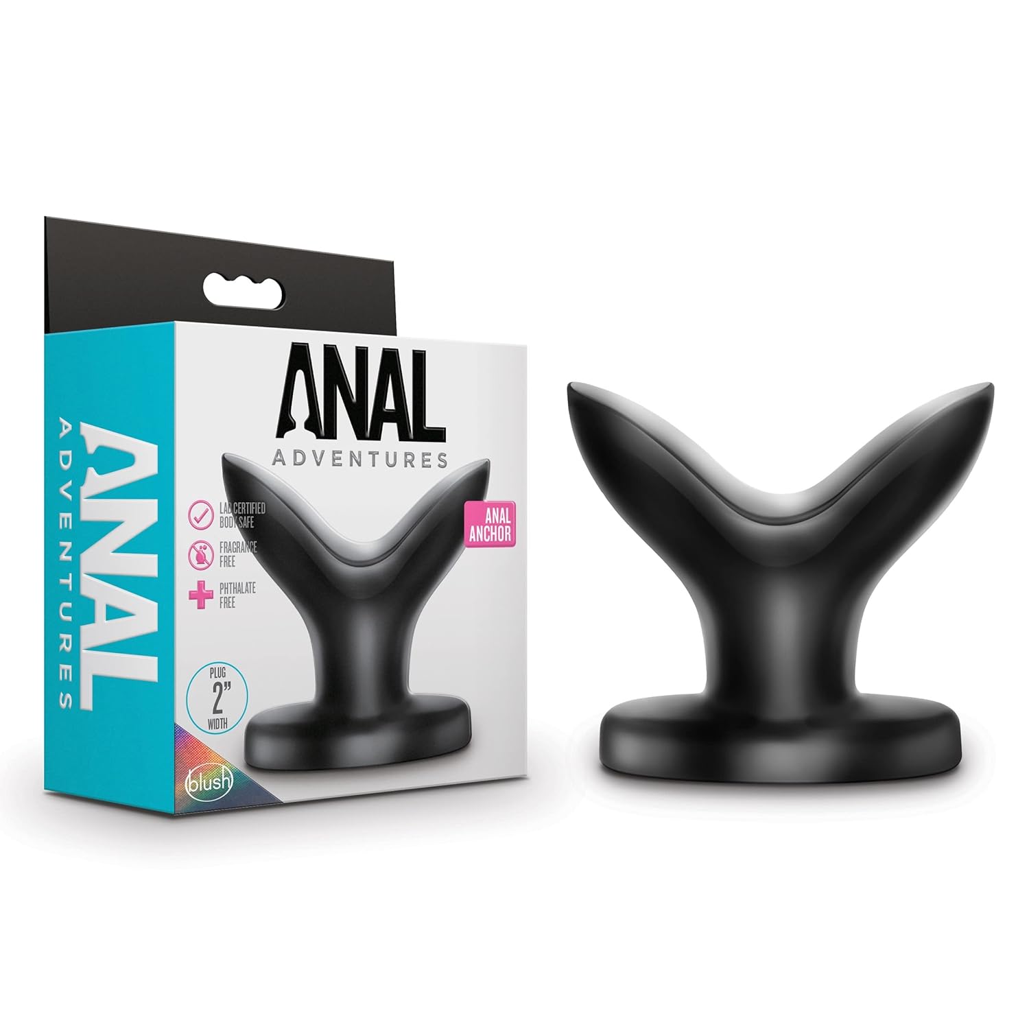 Anal Adventures Anal Anchor Expanding Butt Plug, Sex Toy For Men