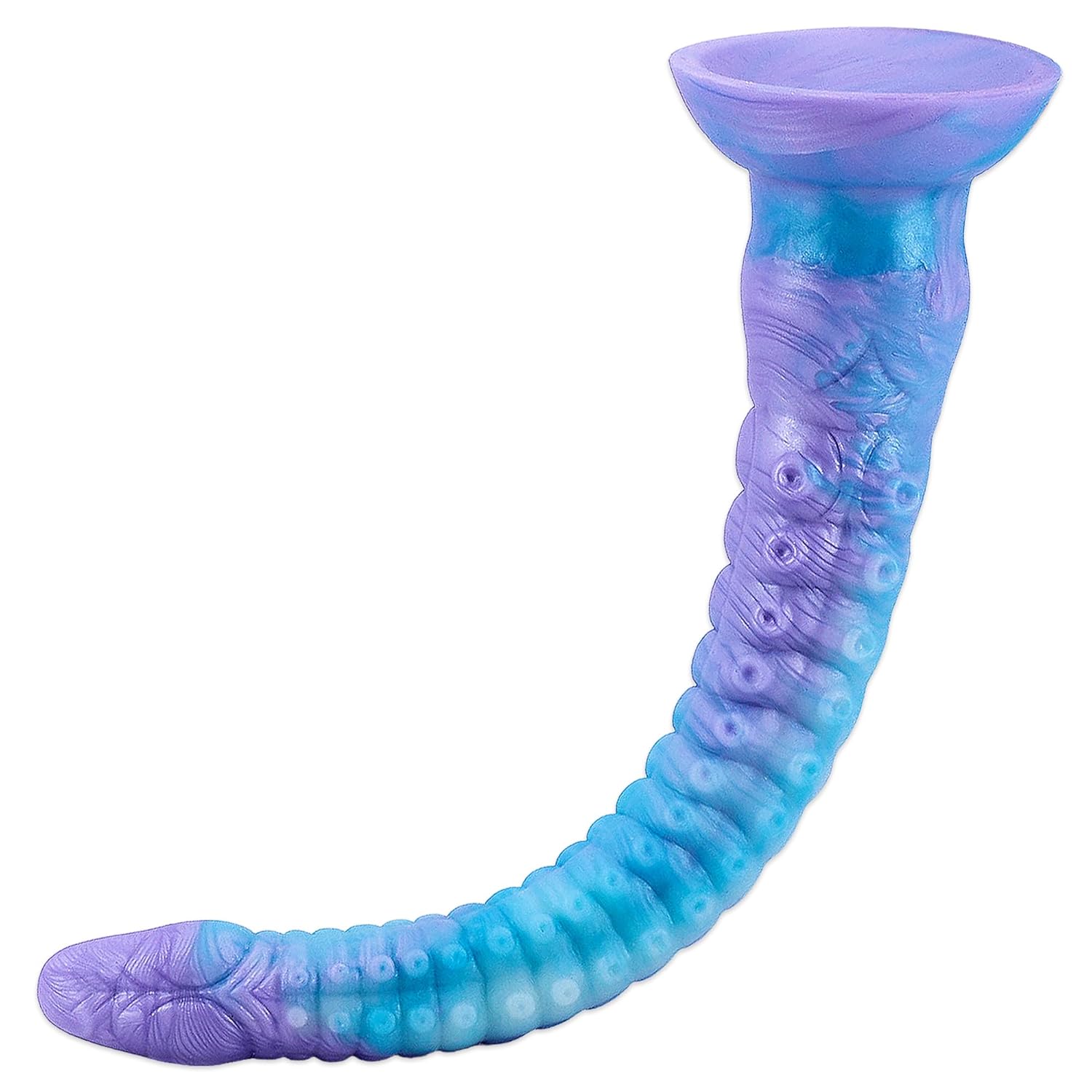 12" Realistic Tentacle Dildo with Suction, Thick Silicone Dragon Anal Plug