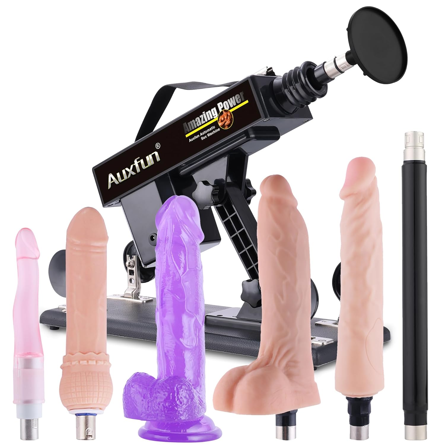 Auxfun Sex Machine Automatic Dildo Machine With Realistic Dildo